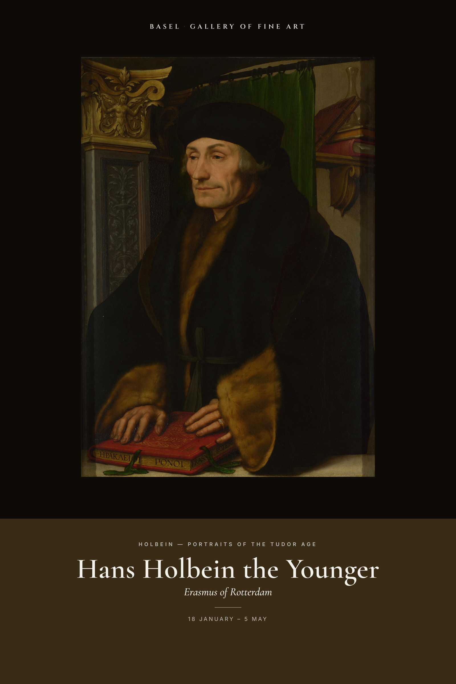 Erasmus of Rotterdam — Exhibition Poster
