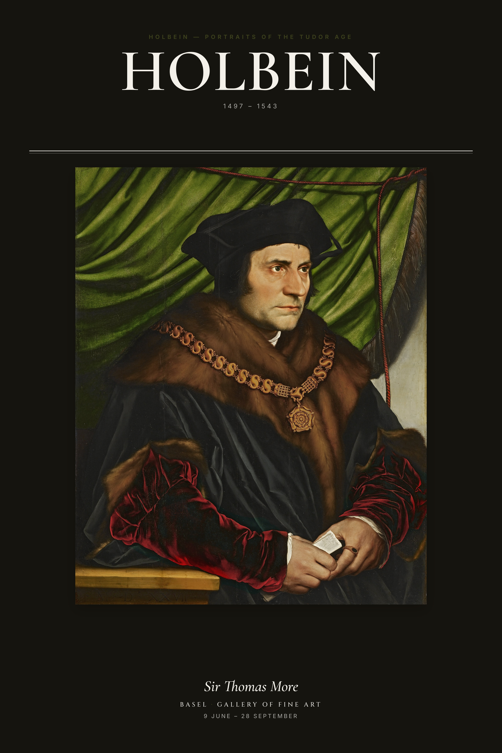 Sir Thomas More — Exhibition Poster