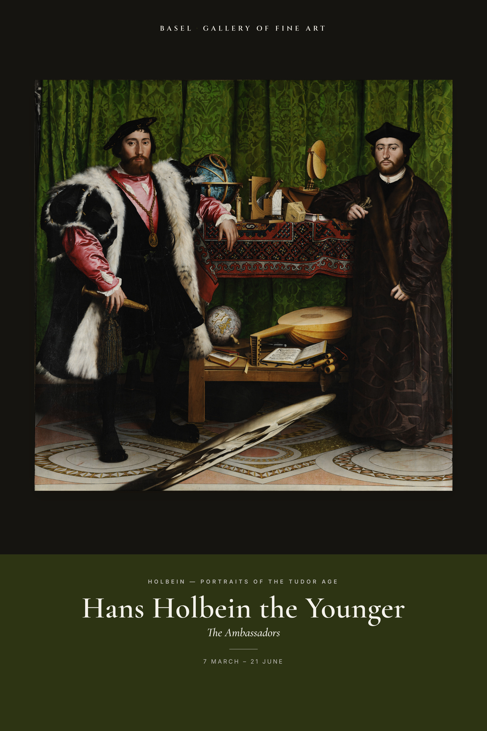 The Ambassadors — Exhibition Poster
