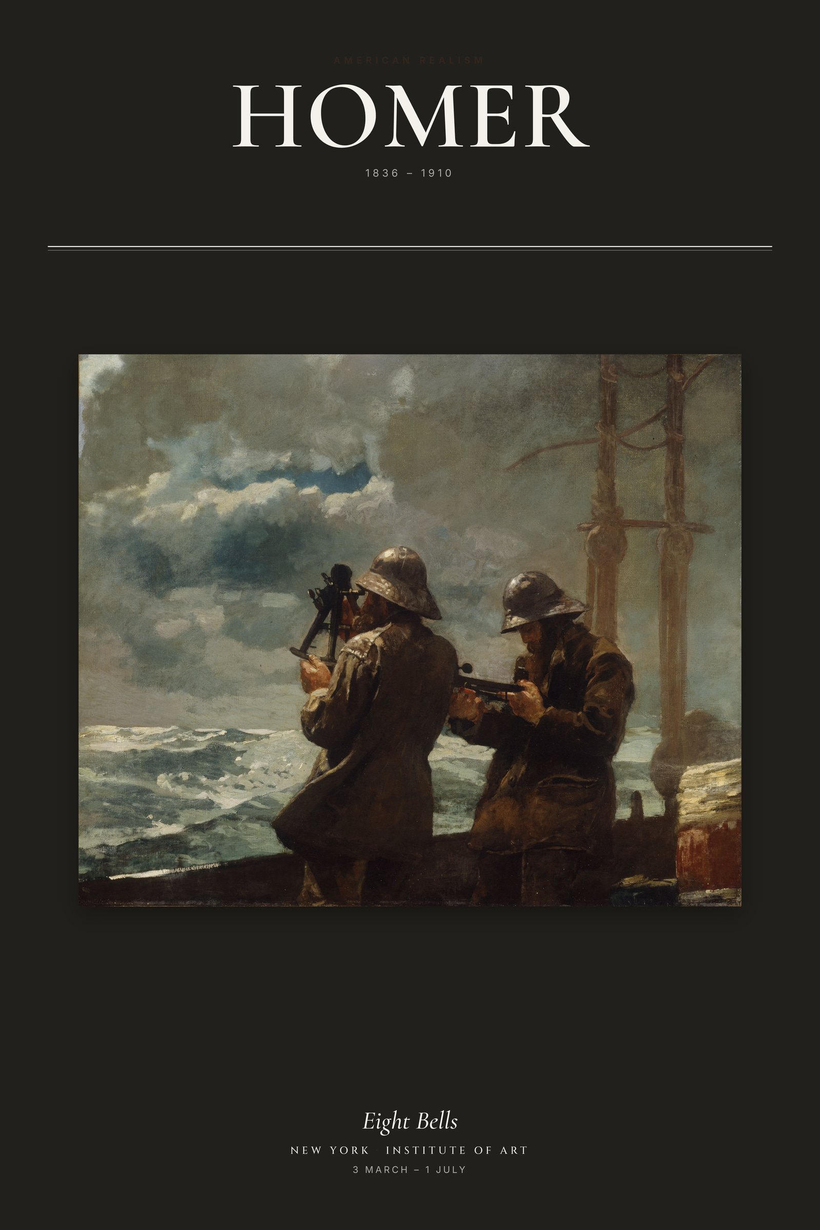 Eight Bells — Exhibition Poster