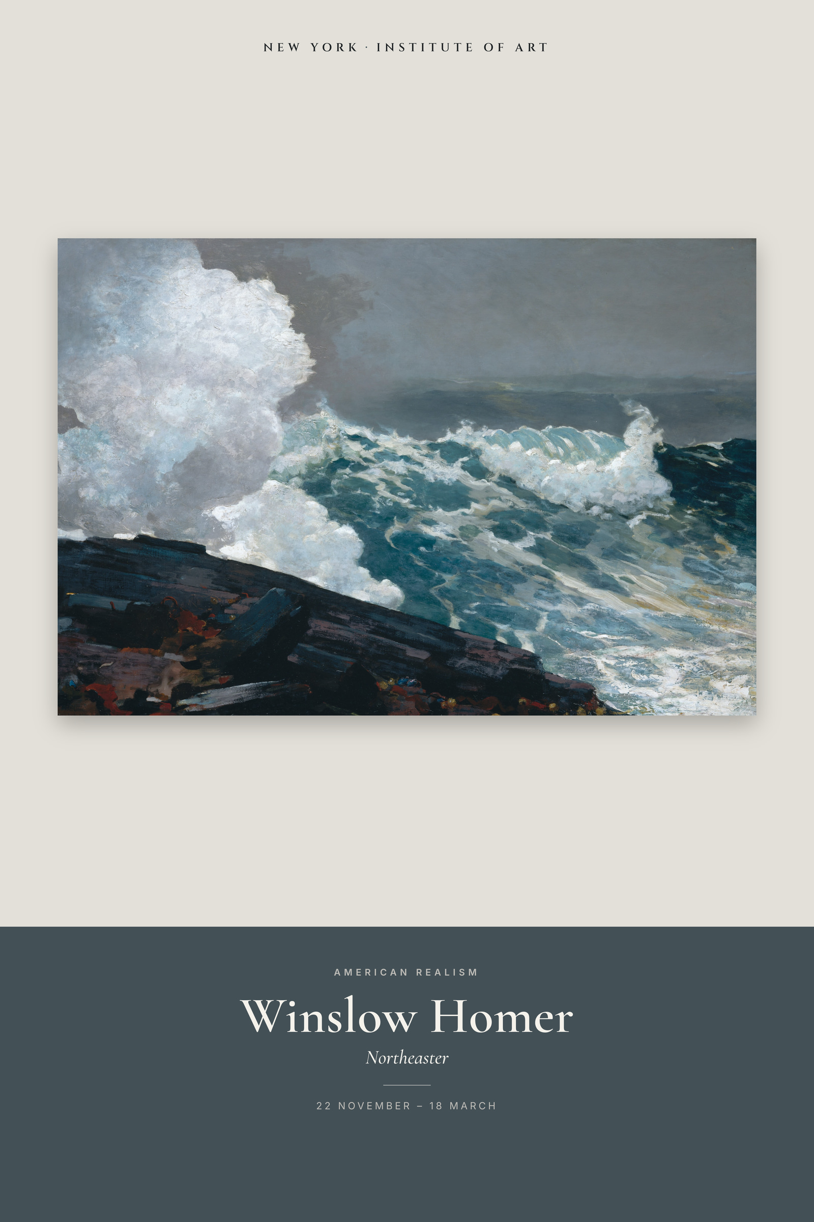 Northeaster — Exhibition Poster