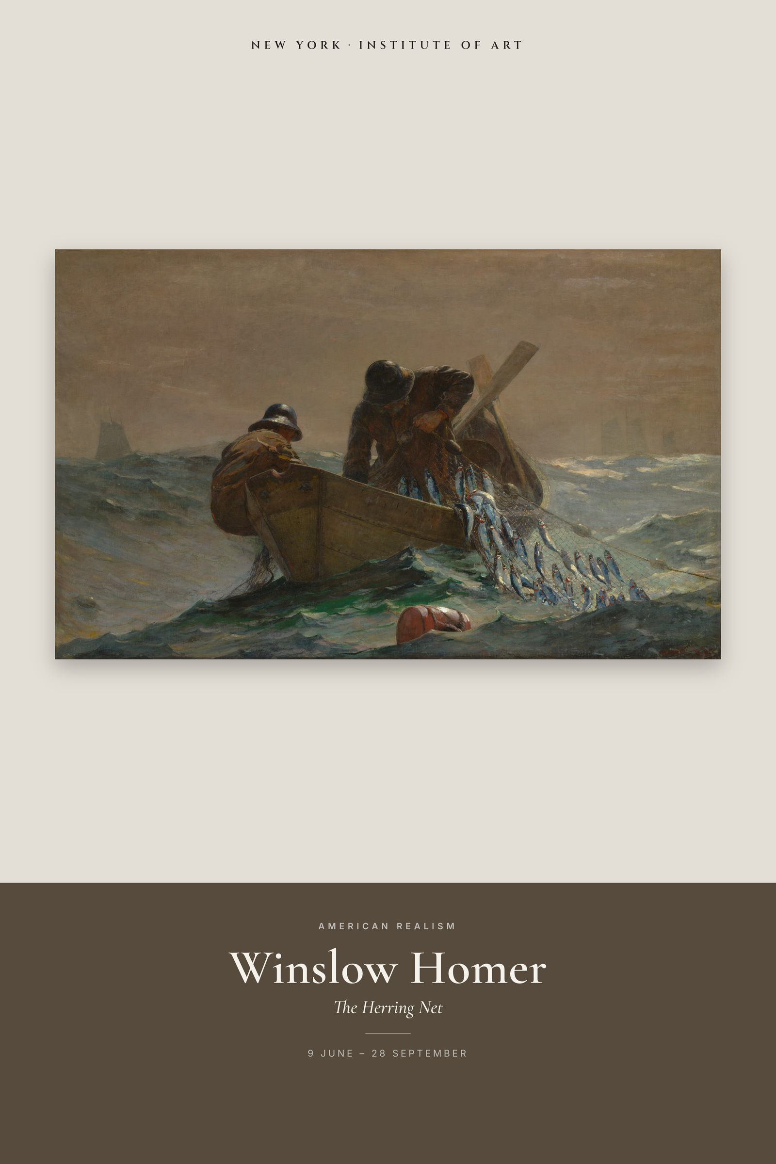The Herring Net — Exhibition Poster