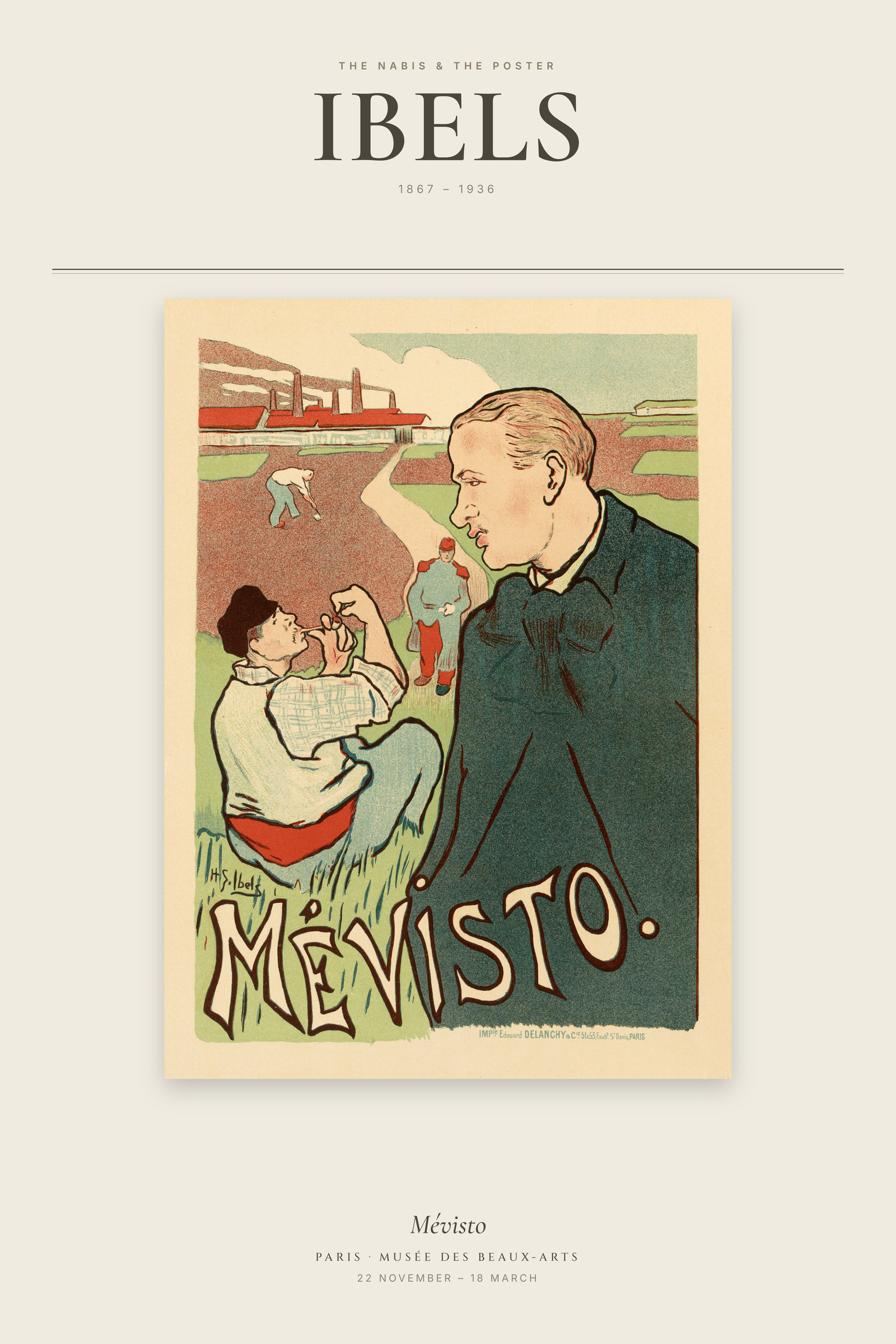 Mévisto — Exhibition Poster