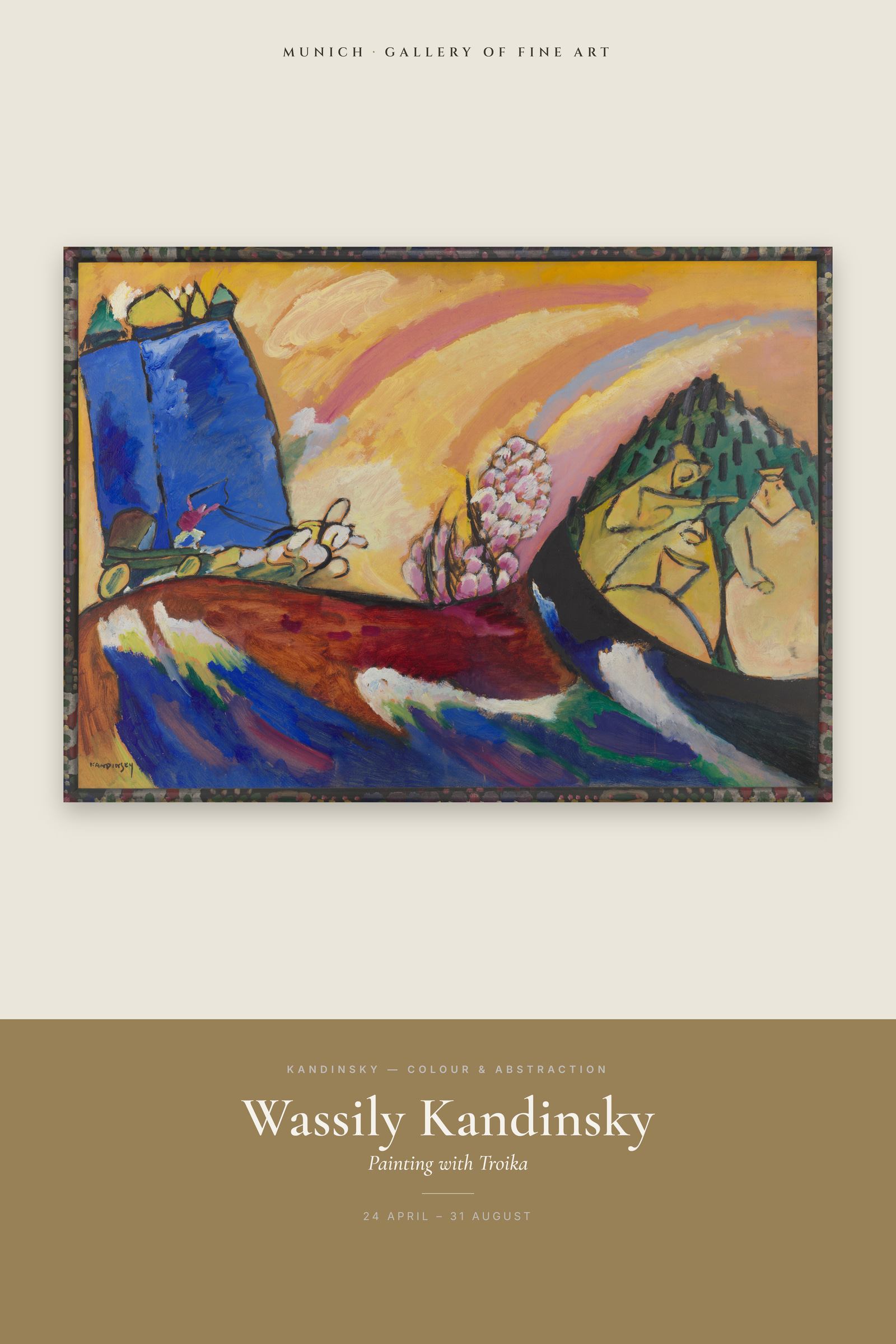 Painting with Troika — Exhibition Poster