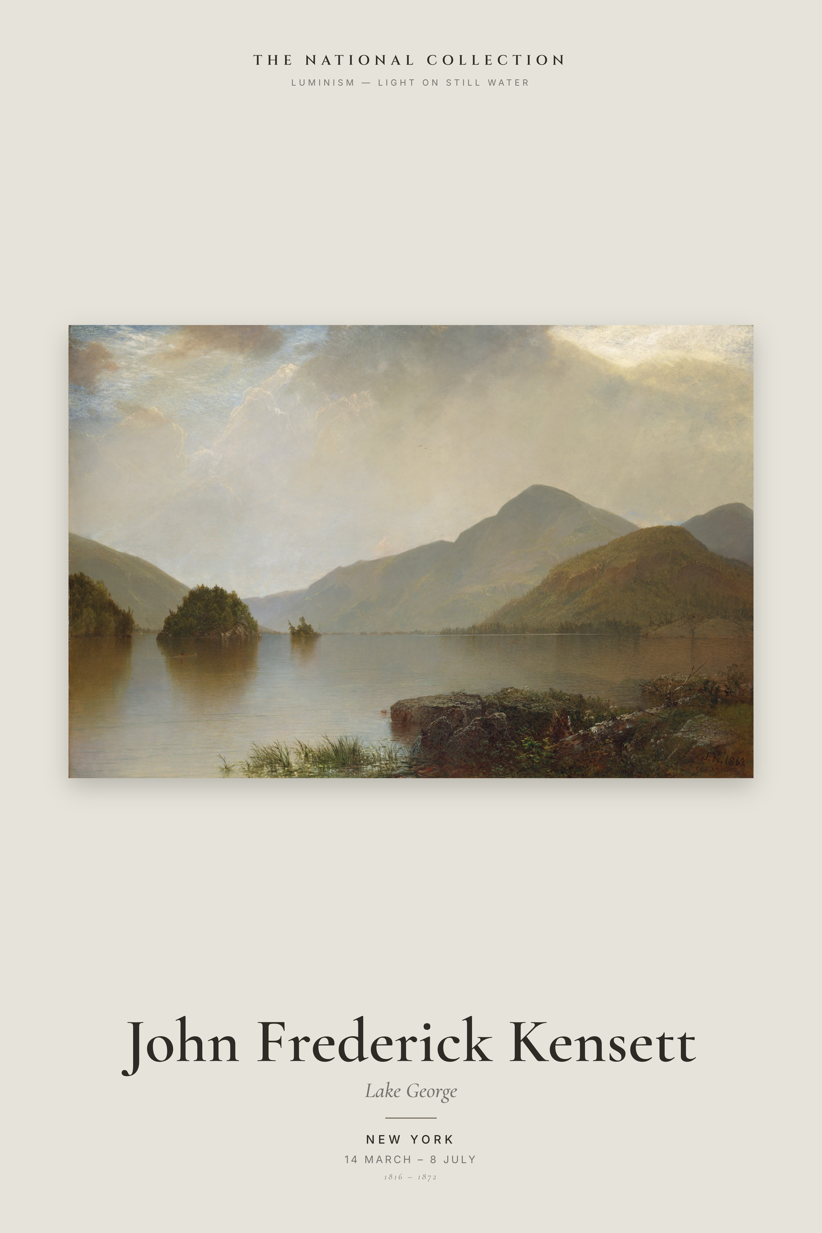 Lake George — Exhibition Poster