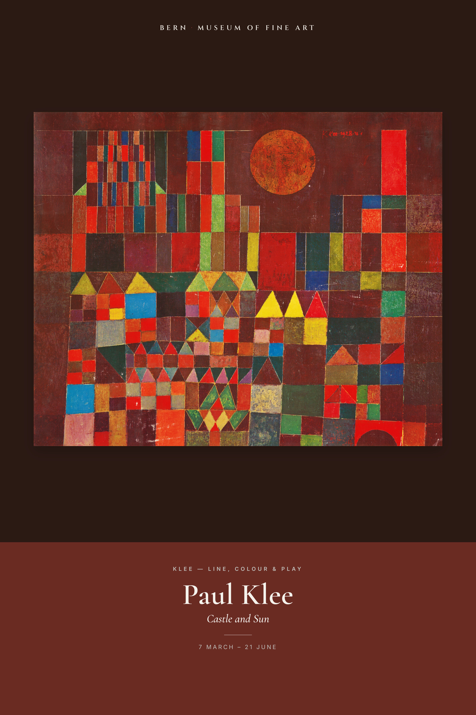 Castle and Sun — Exhibition Poster