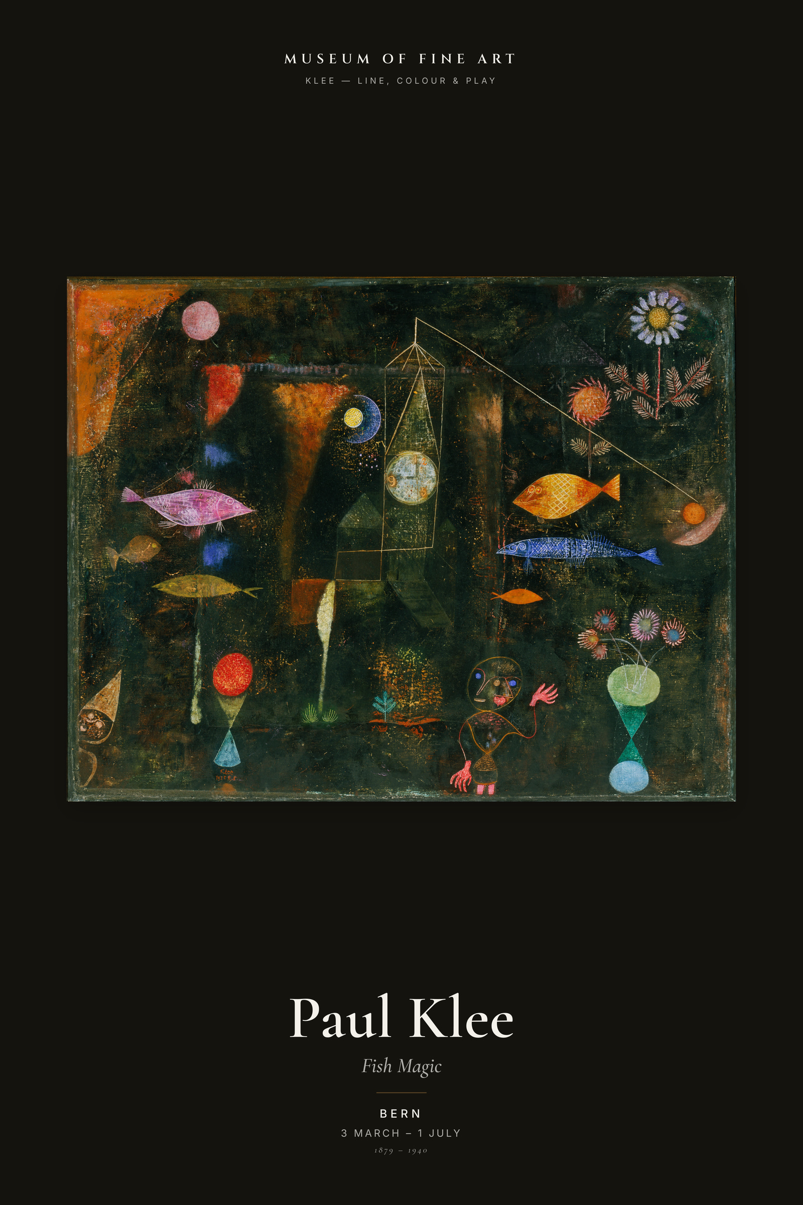 Fish Magic — Exhibition Poster