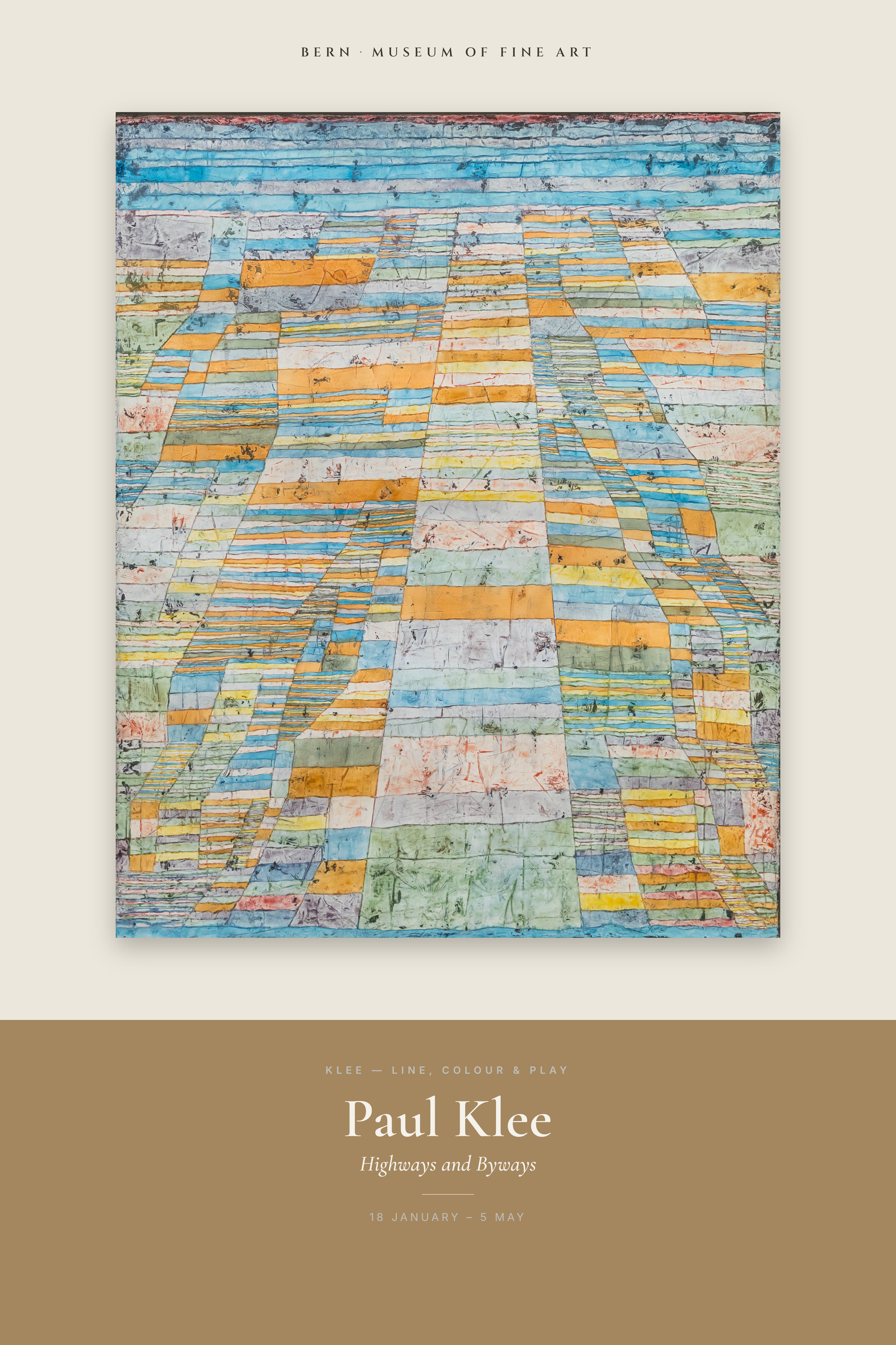 Highways and Byways — Exhibition Poster