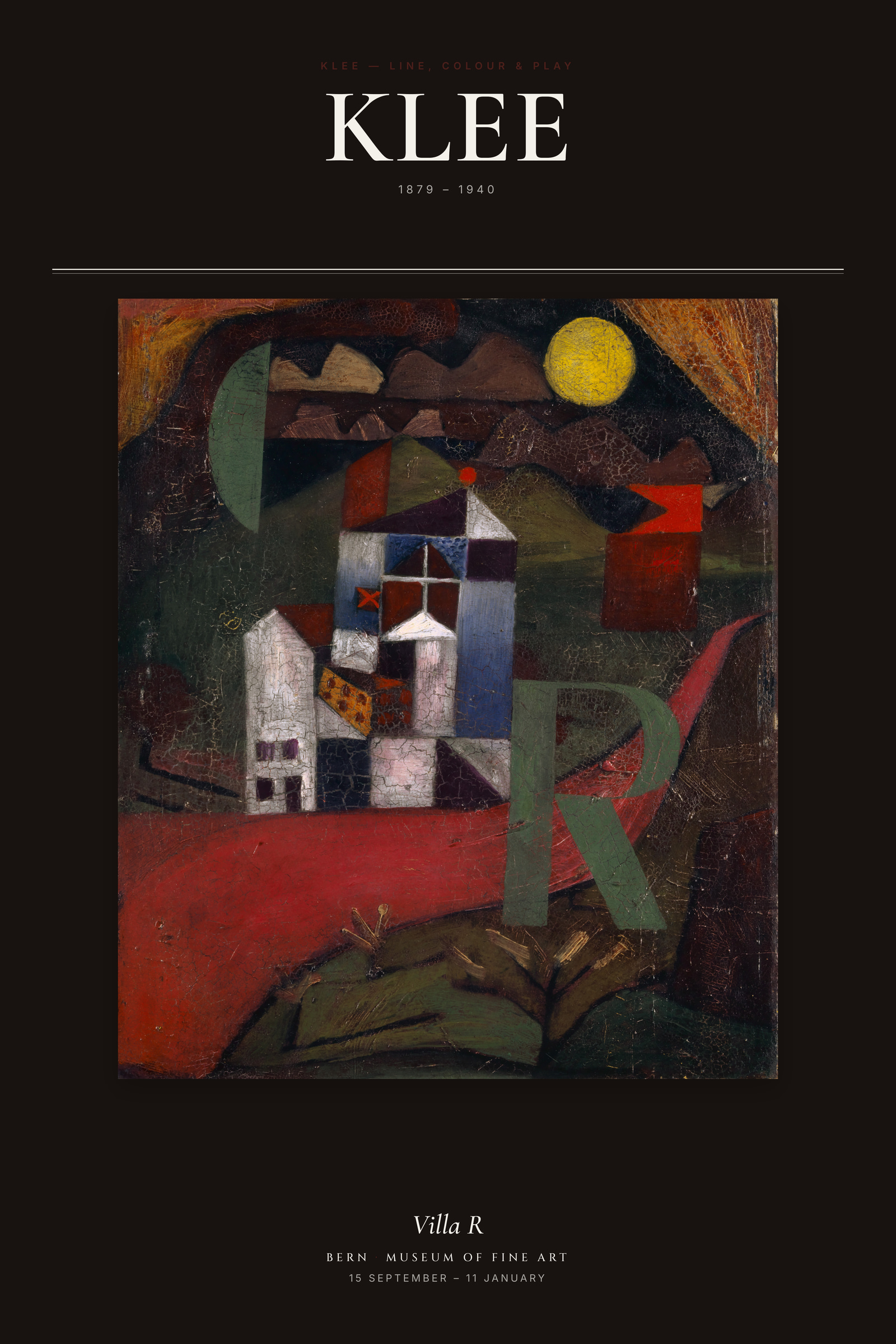 Villa R — Exhibition Poster