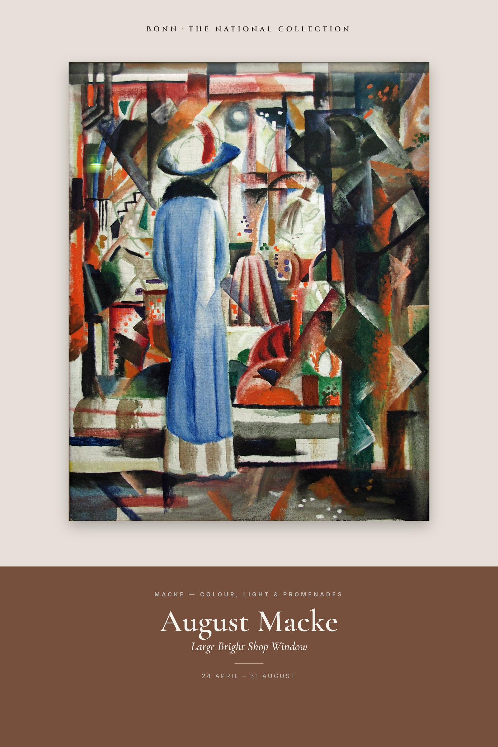 Large Bright Shop Window — Exhibition Poster