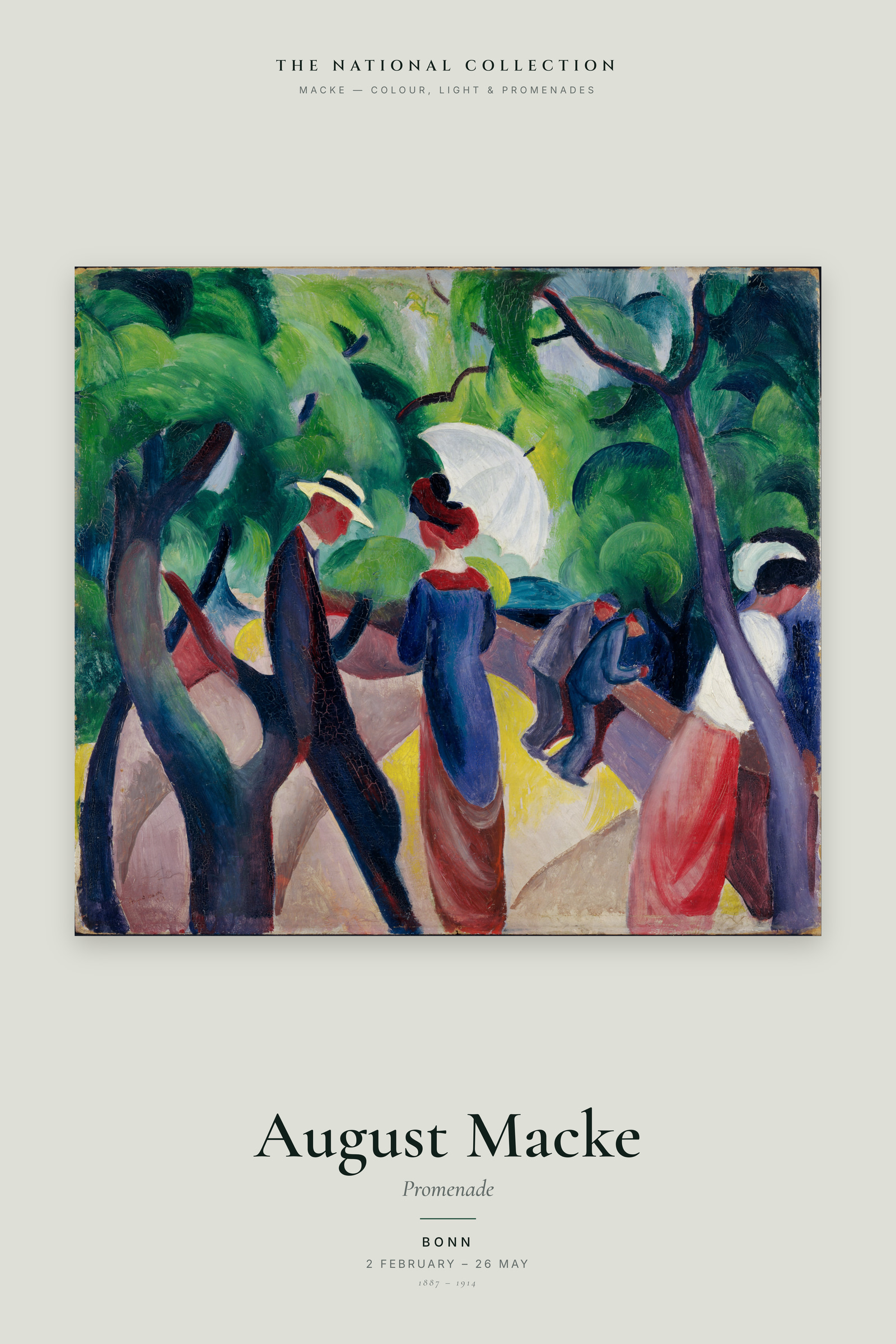 Promenade — Exhibition Poster
