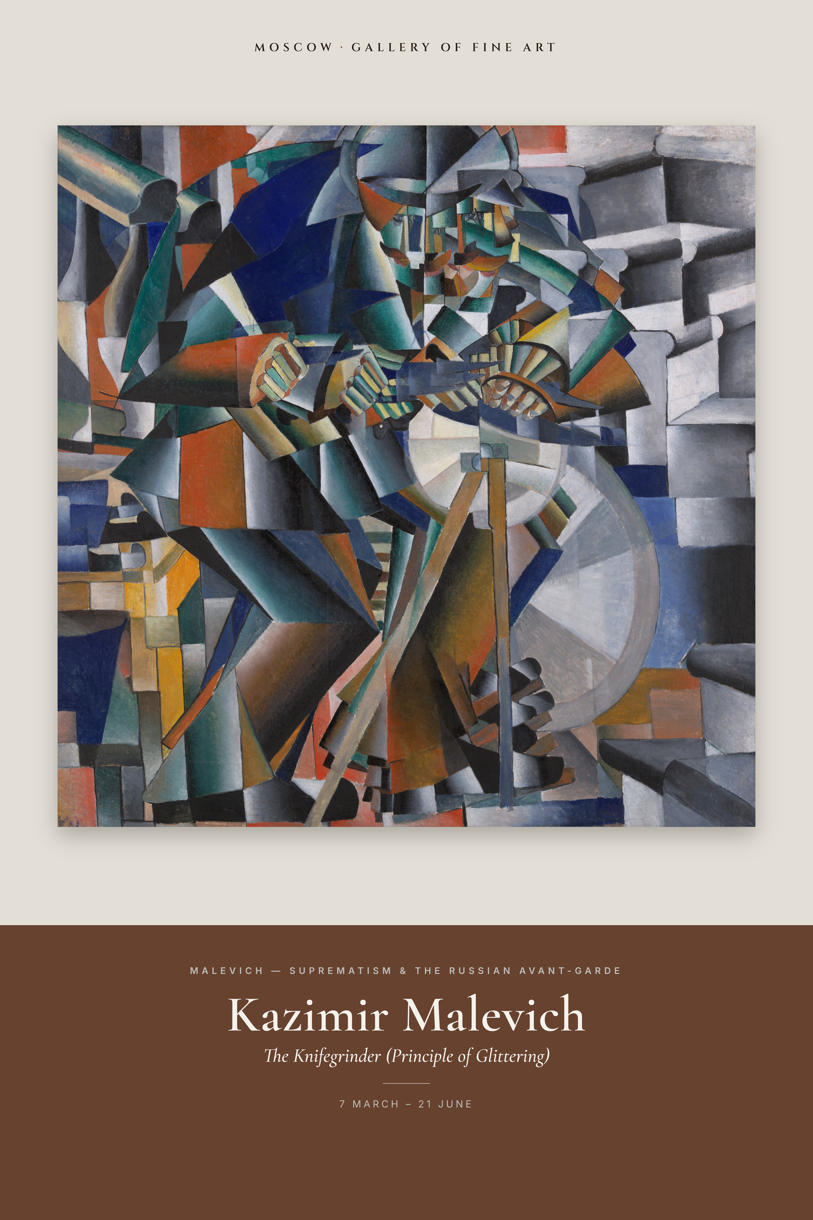 The Knifegrinder (Principle of Glittering) — Exhibition Poster