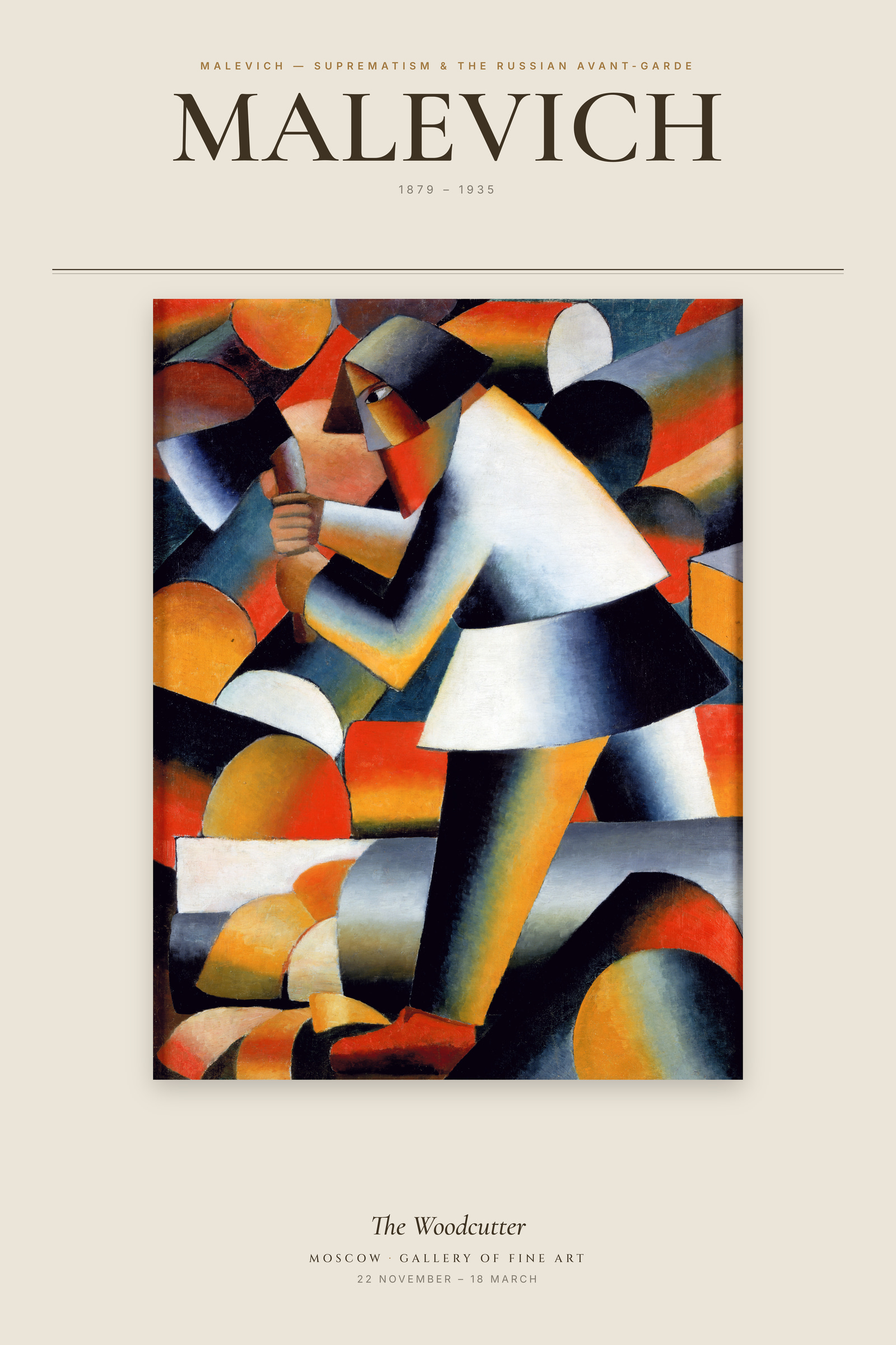 The Woodcutter — Exhibition Poster