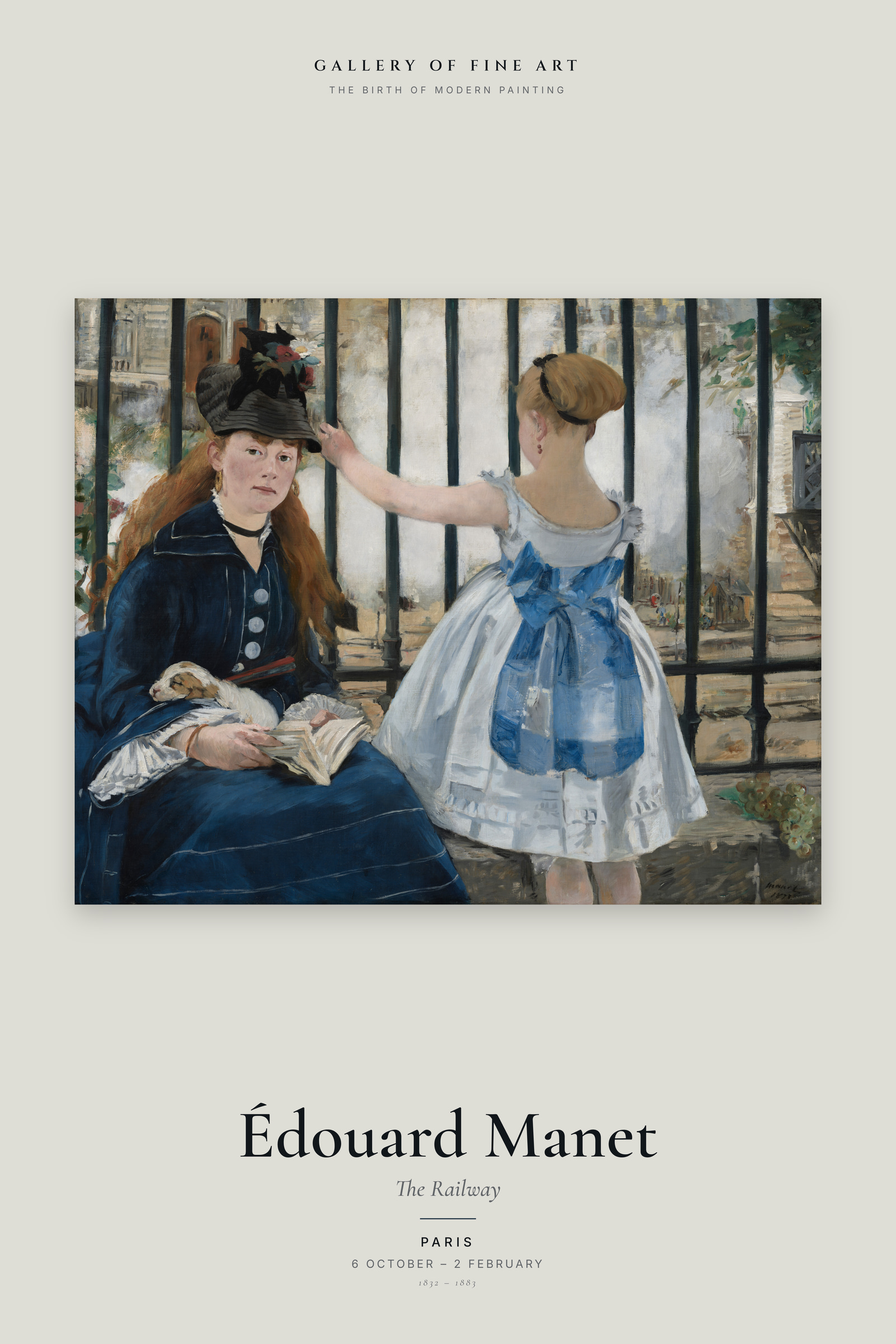 The Railway — Exhibition Poster