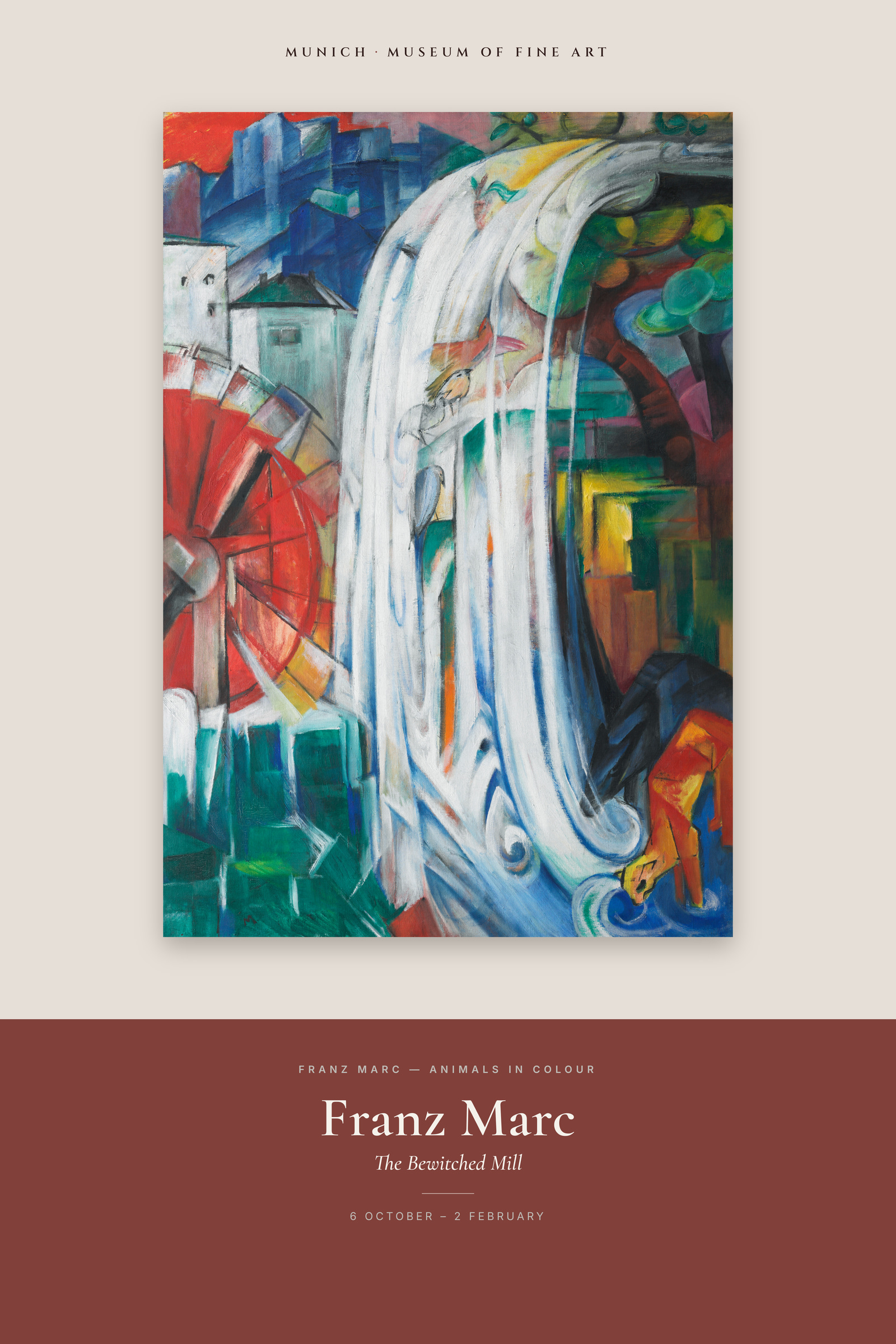 The Bewitched Mill — Exhibition Poster