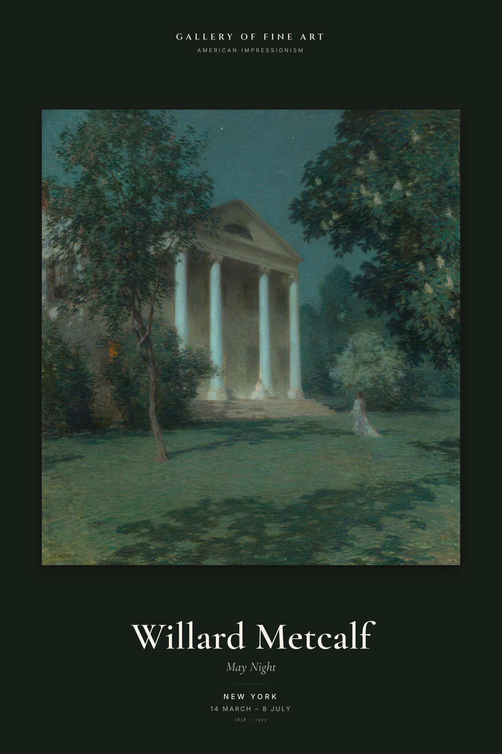 May Night — Exhibition Poster