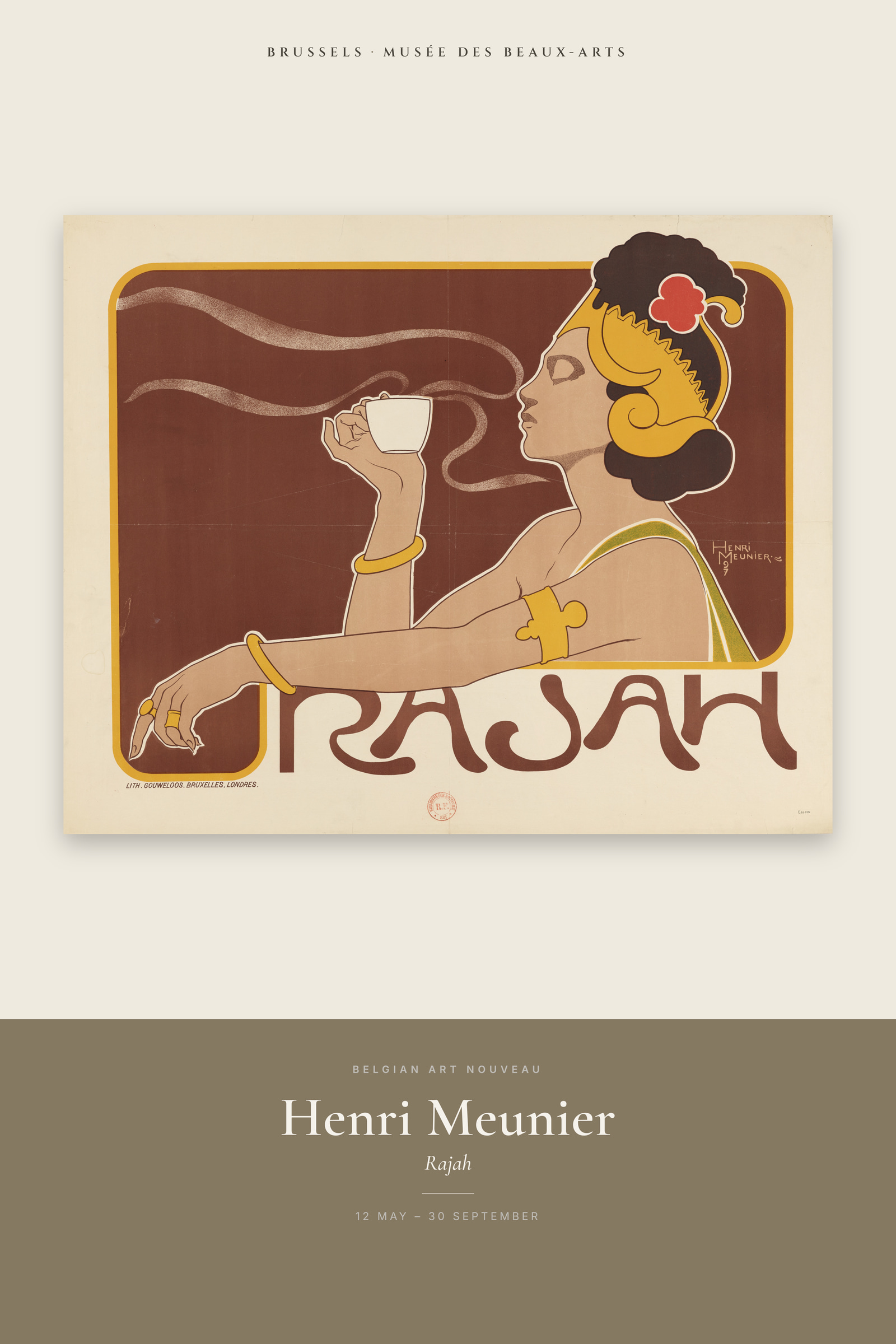 Rajah — Exhibition Poster