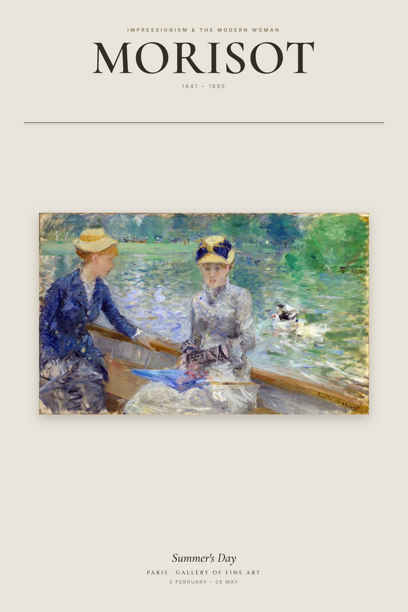 Summer's Day — Exhibition Poster