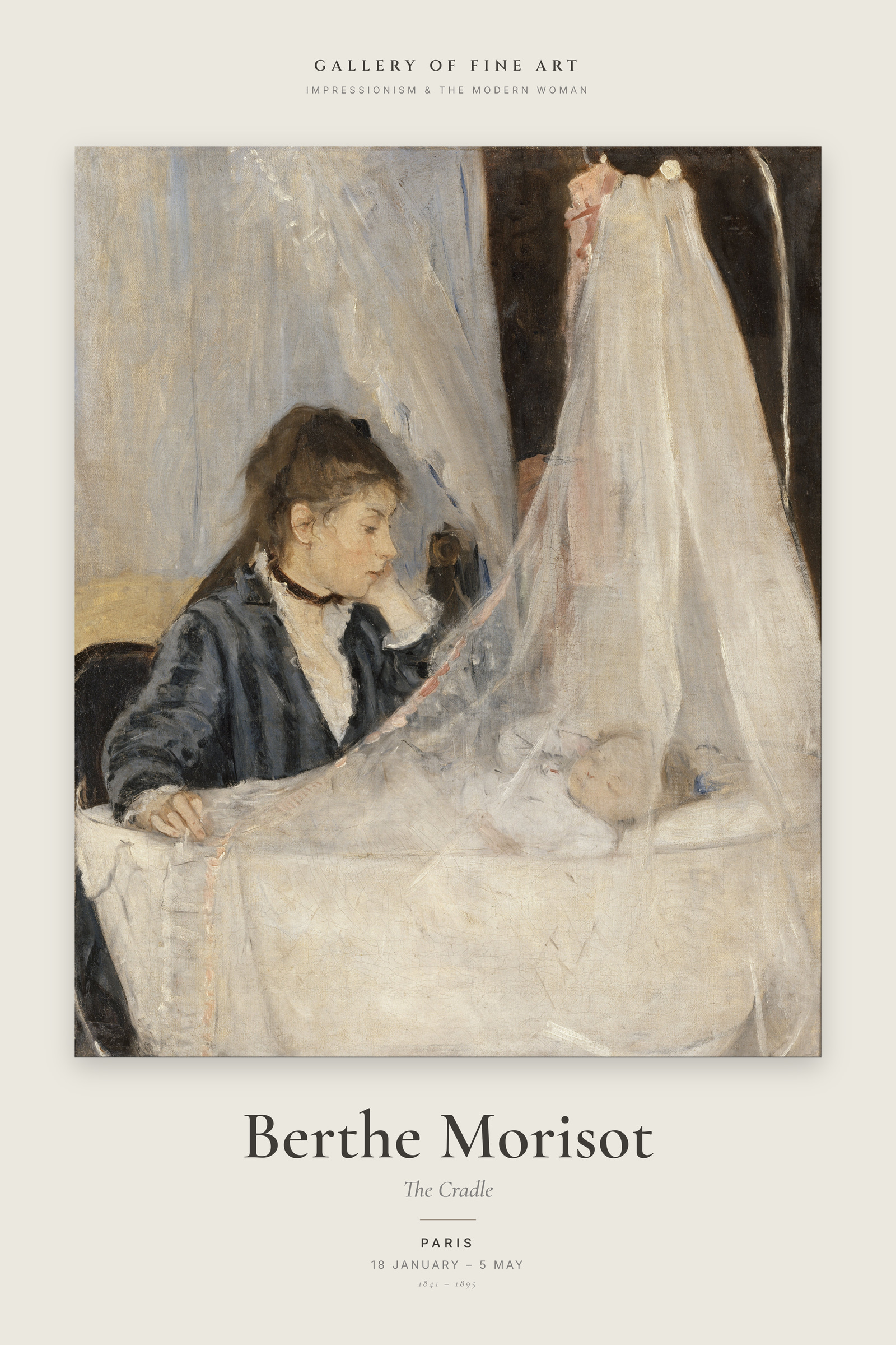 The Cradle — Exhibition Poster