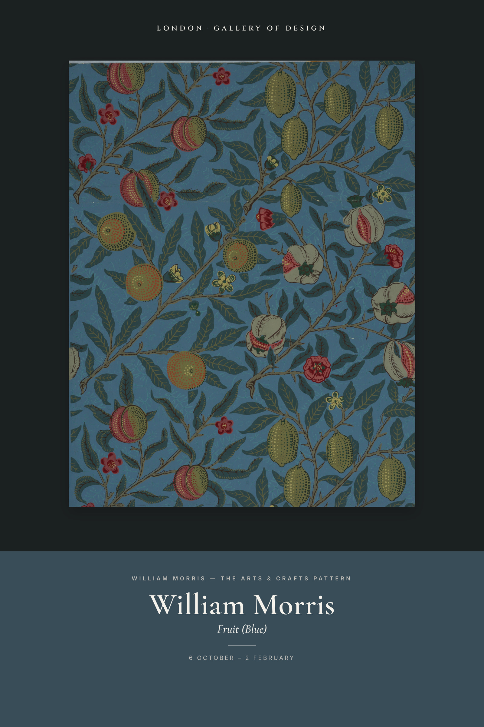 Fruit (Blue) — Exhibition Poster