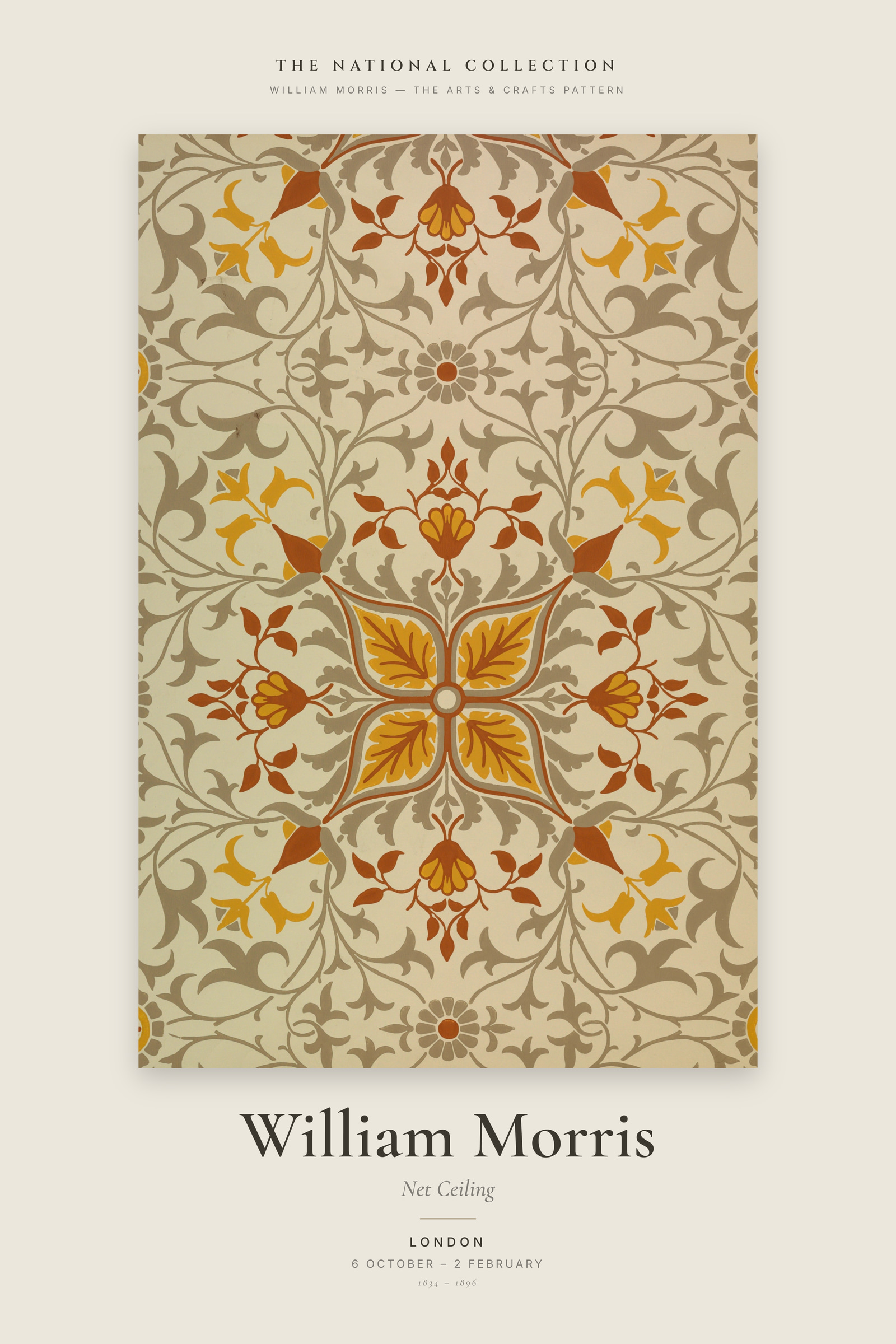 Net Ceiling — Exhibition Poster