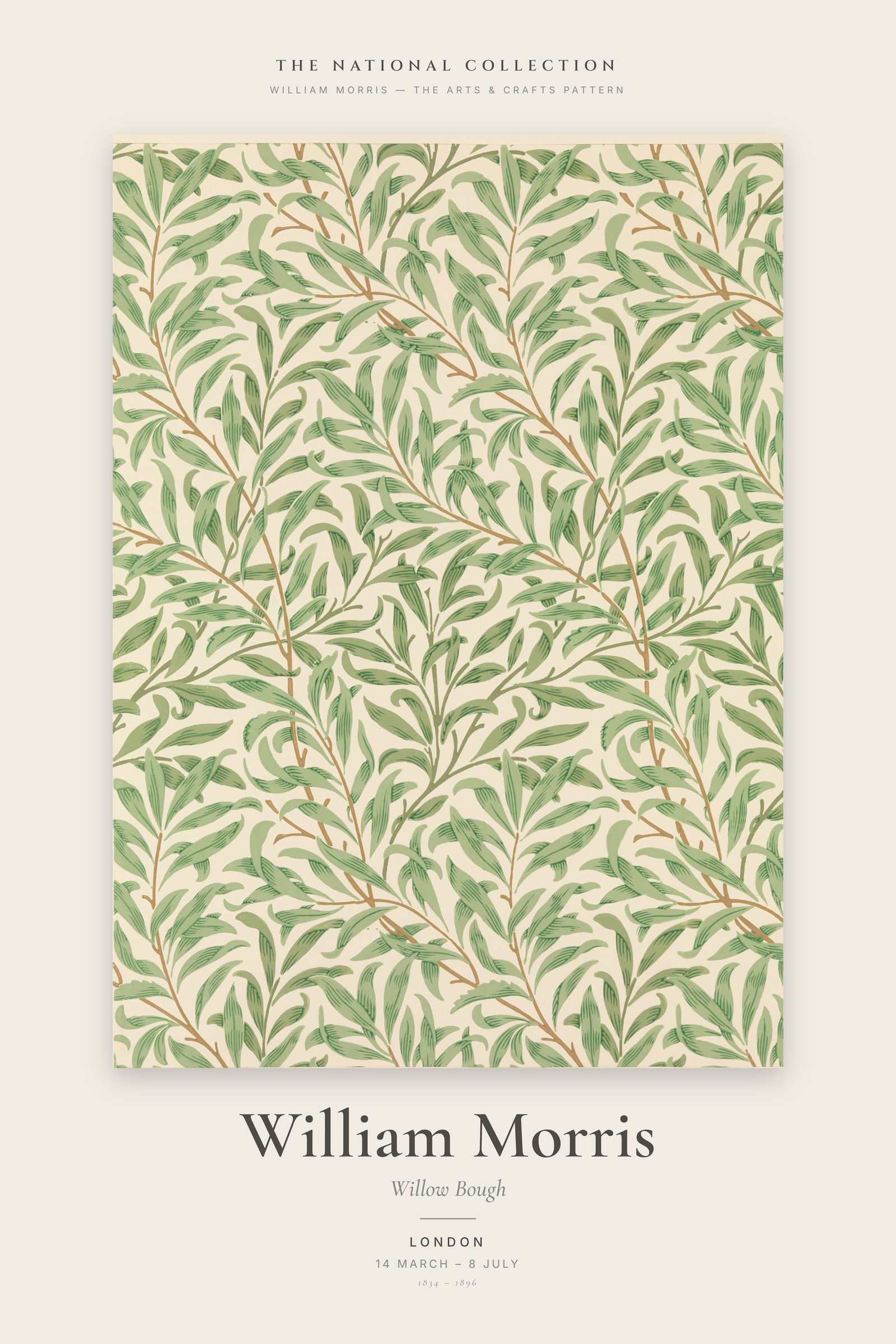 Willow Bough — Exhibition Poster