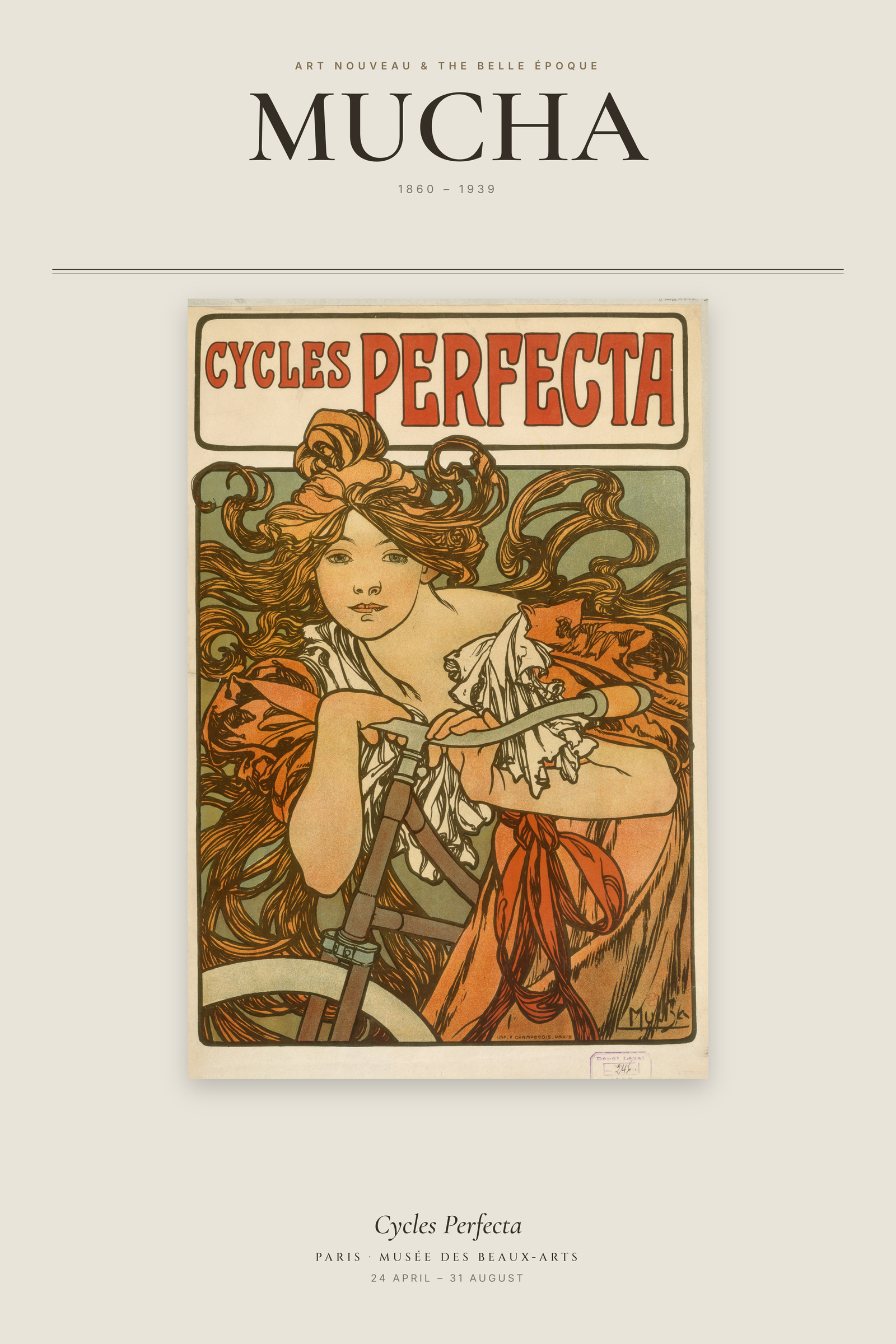 Cycles Perfecta — Exhibition Poster