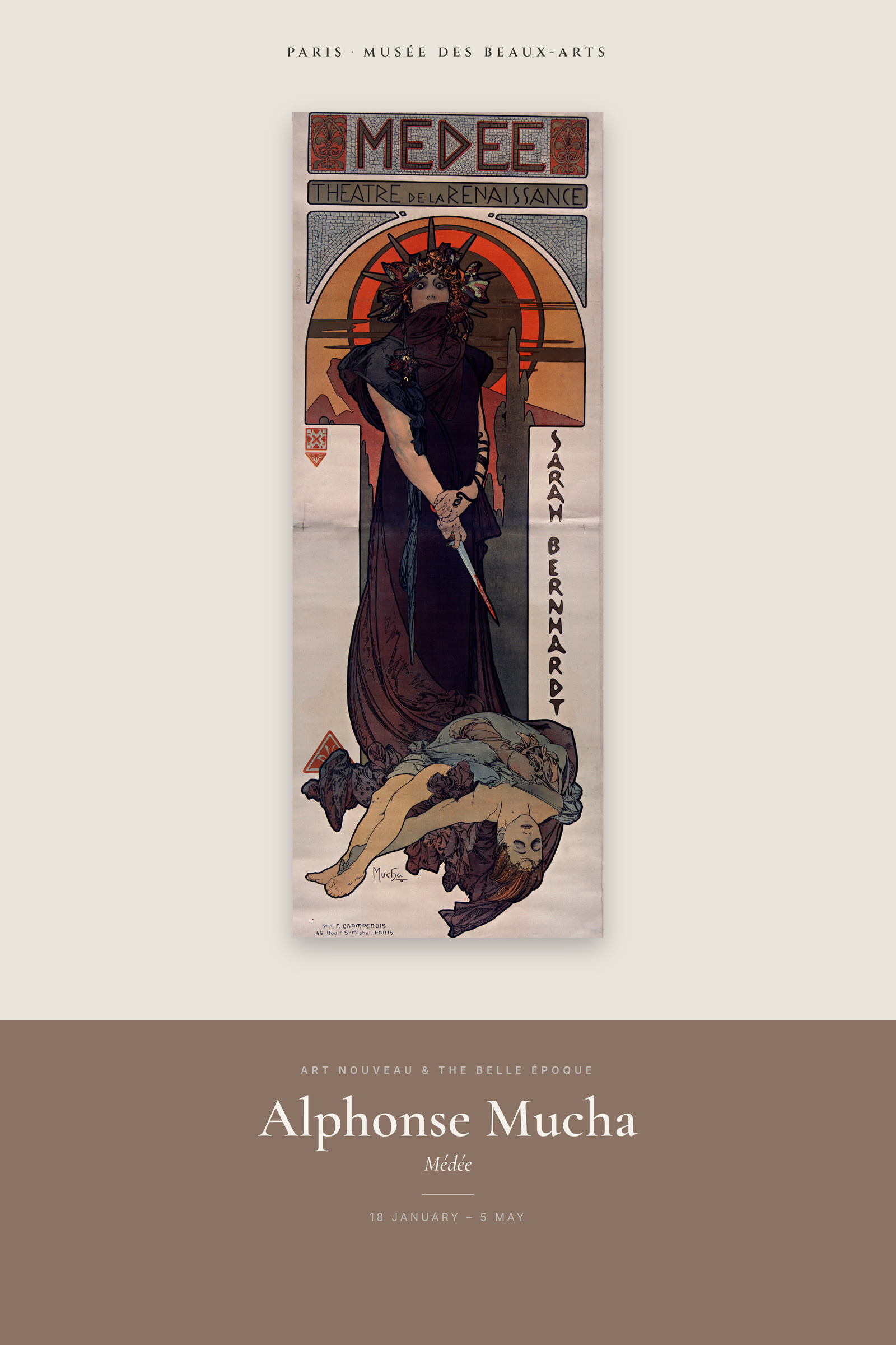 Médée — Exhibition Poster