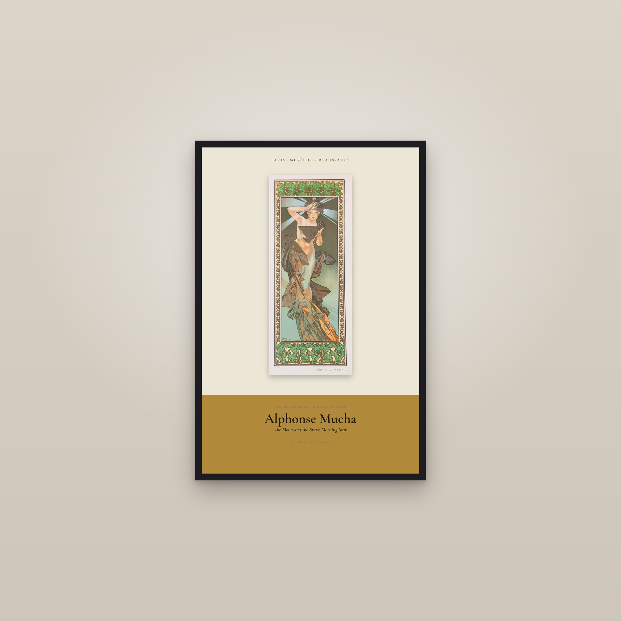 The Moon and the Stars: Morning Star — Exhibition Poster
