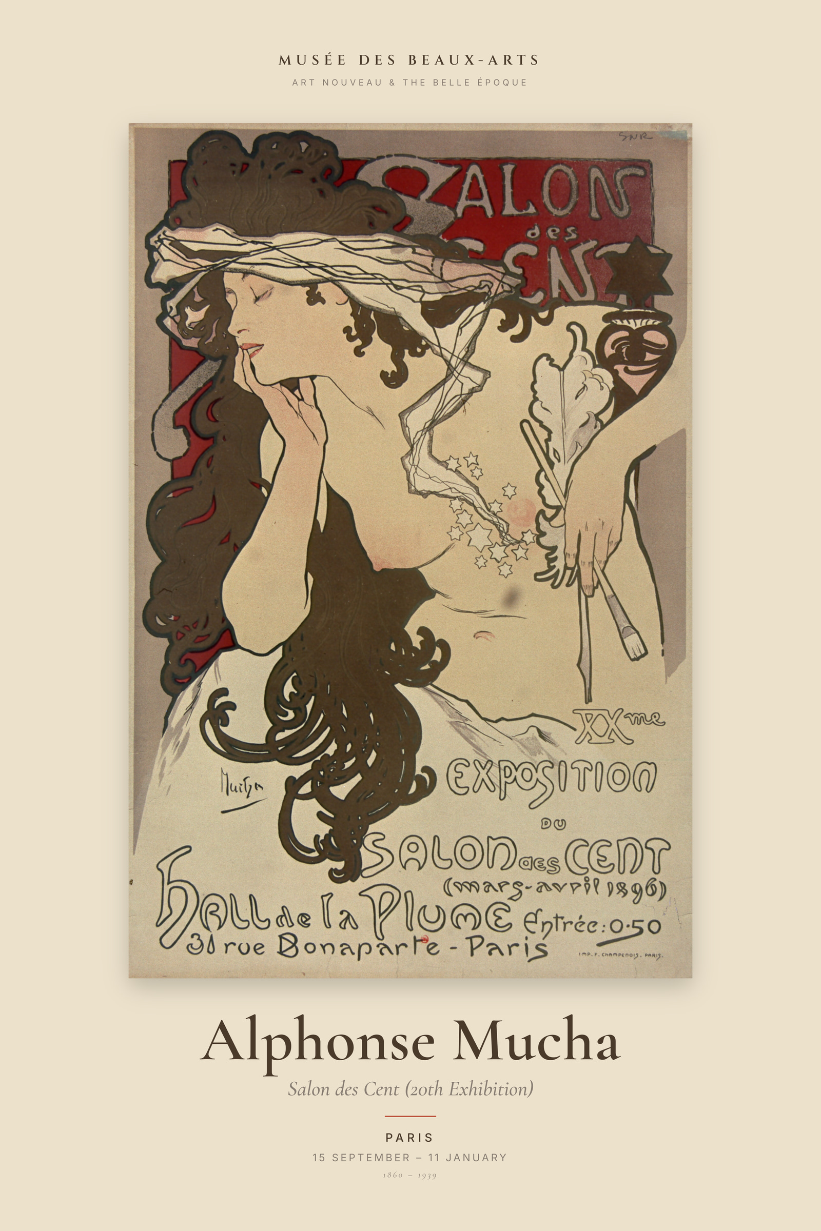 Salon des Cent (20th Exhibition) — Exhibition Poster