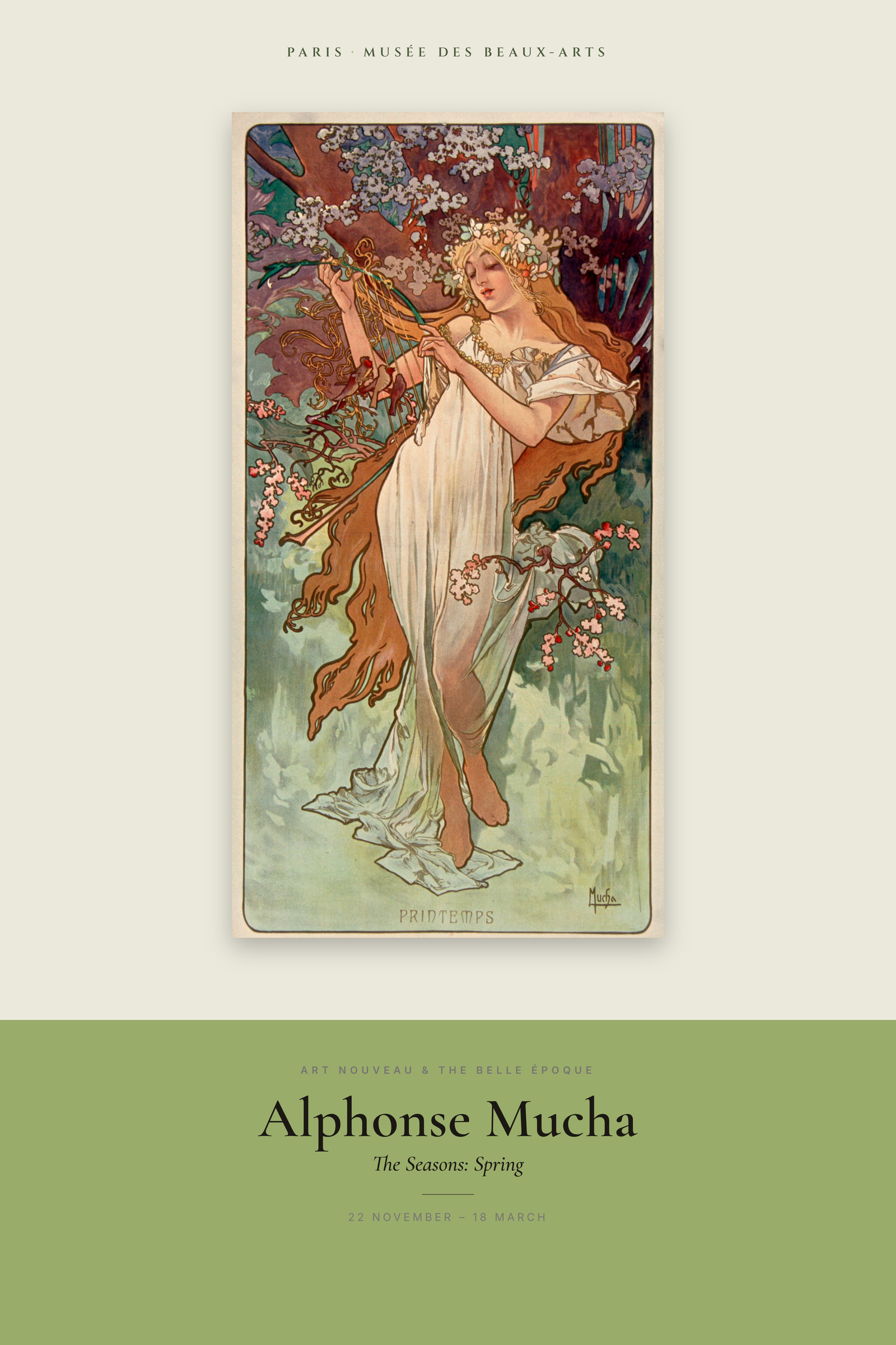 The Seasons: Spring — Exhibition Poster