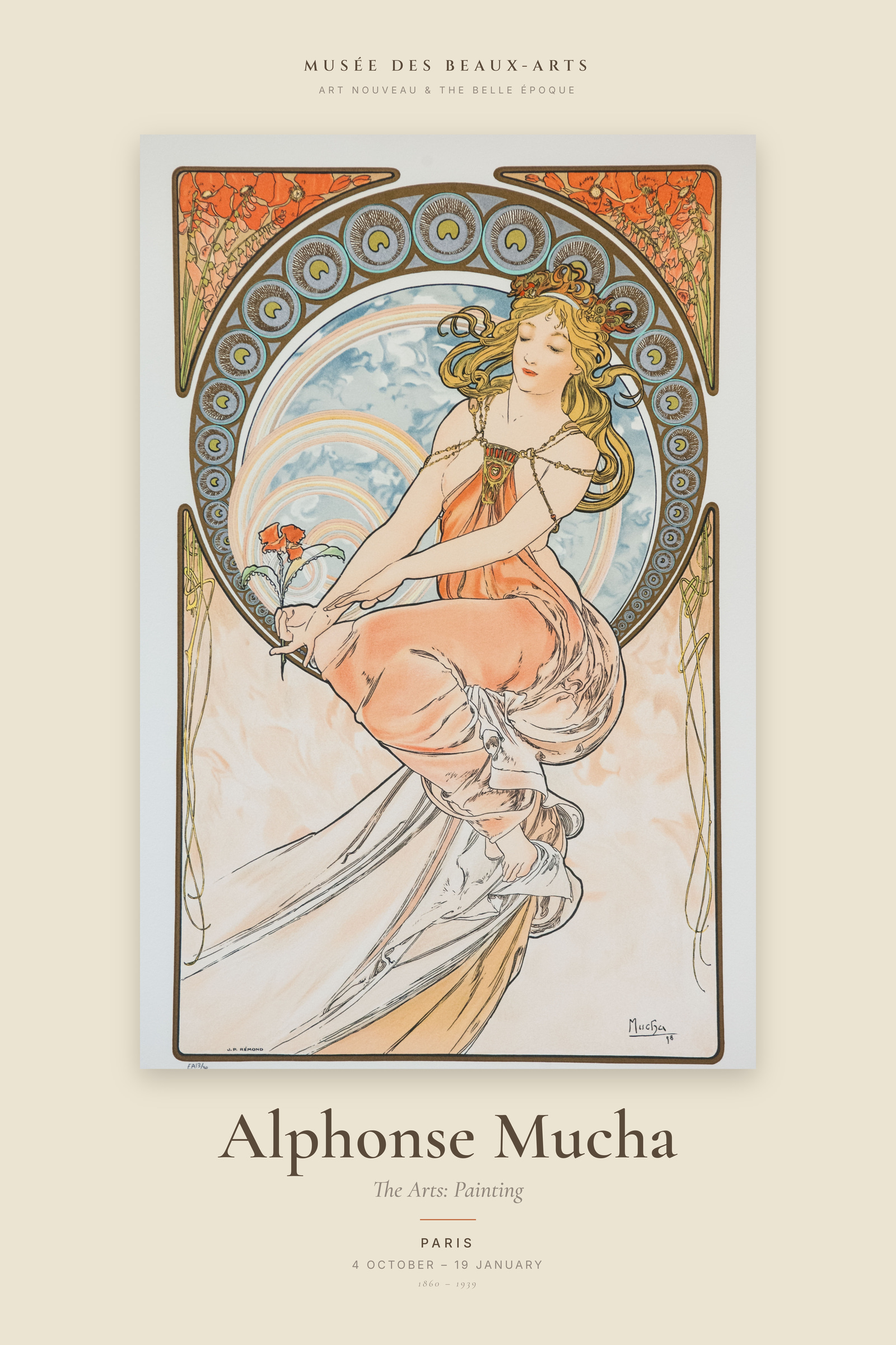 The Arts: Painting — Exhibition Poster