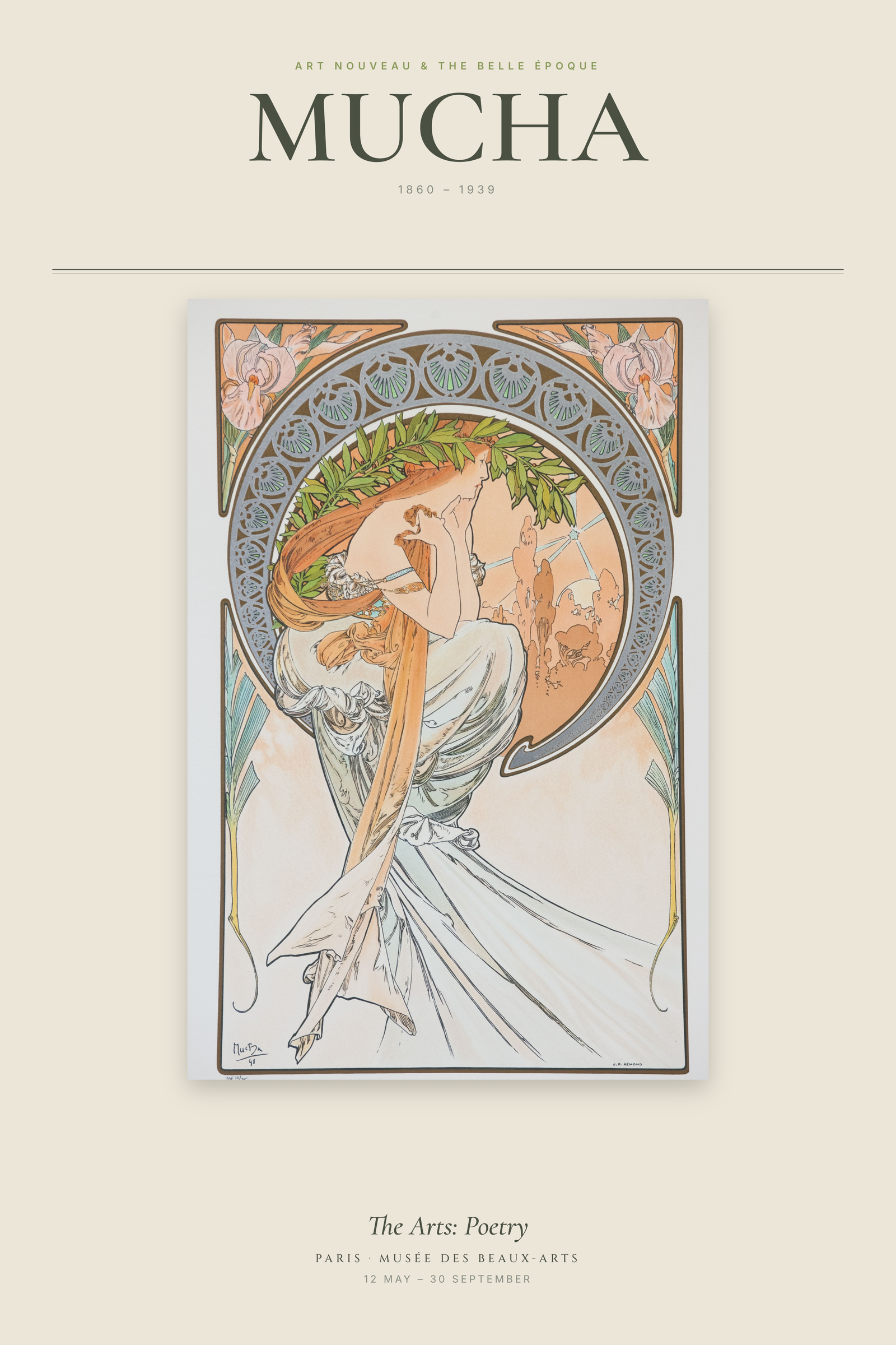 The Arts: Poetry — Exhibition Poster