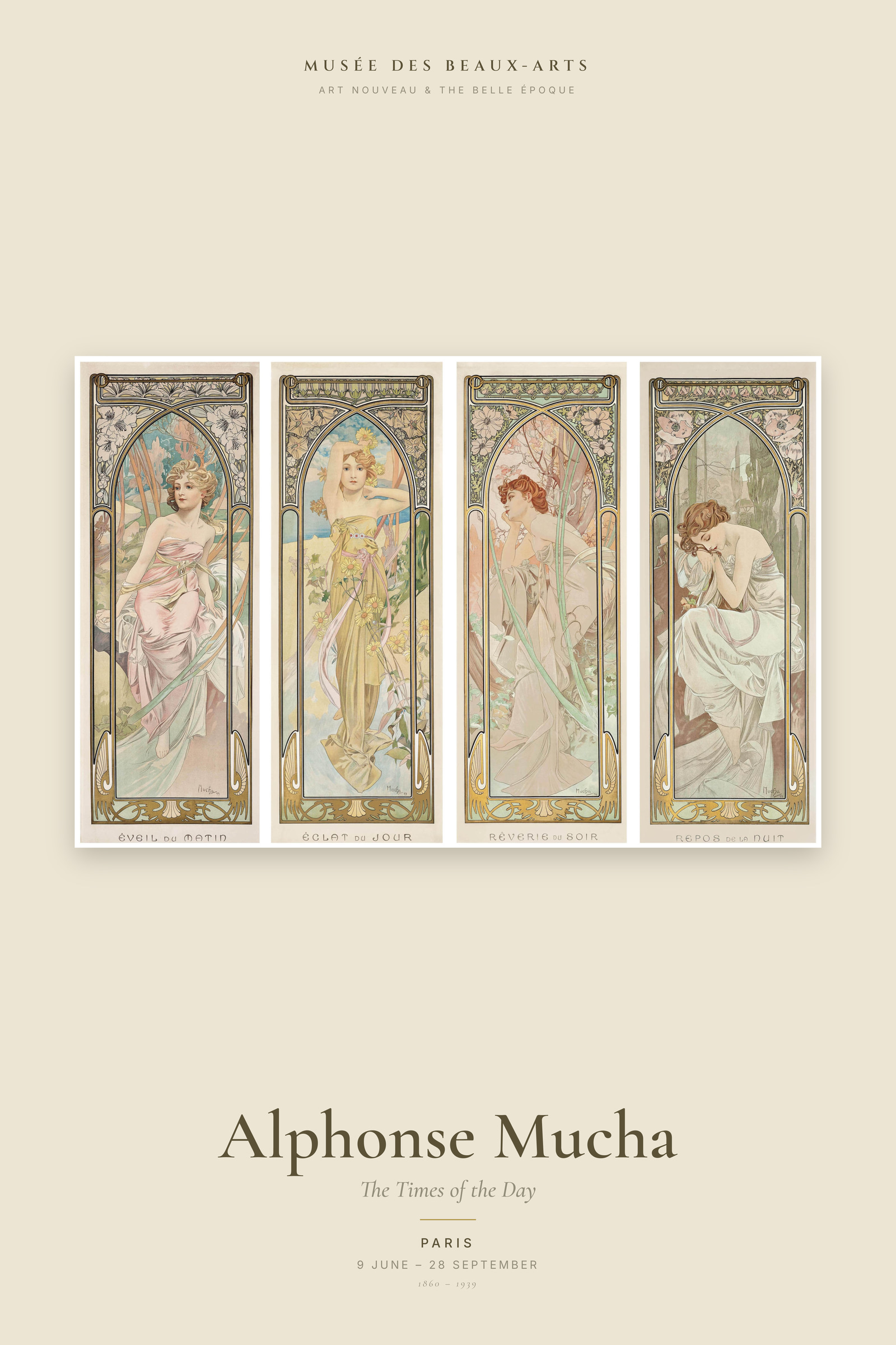 The Times of the Day — Exhibition Poster