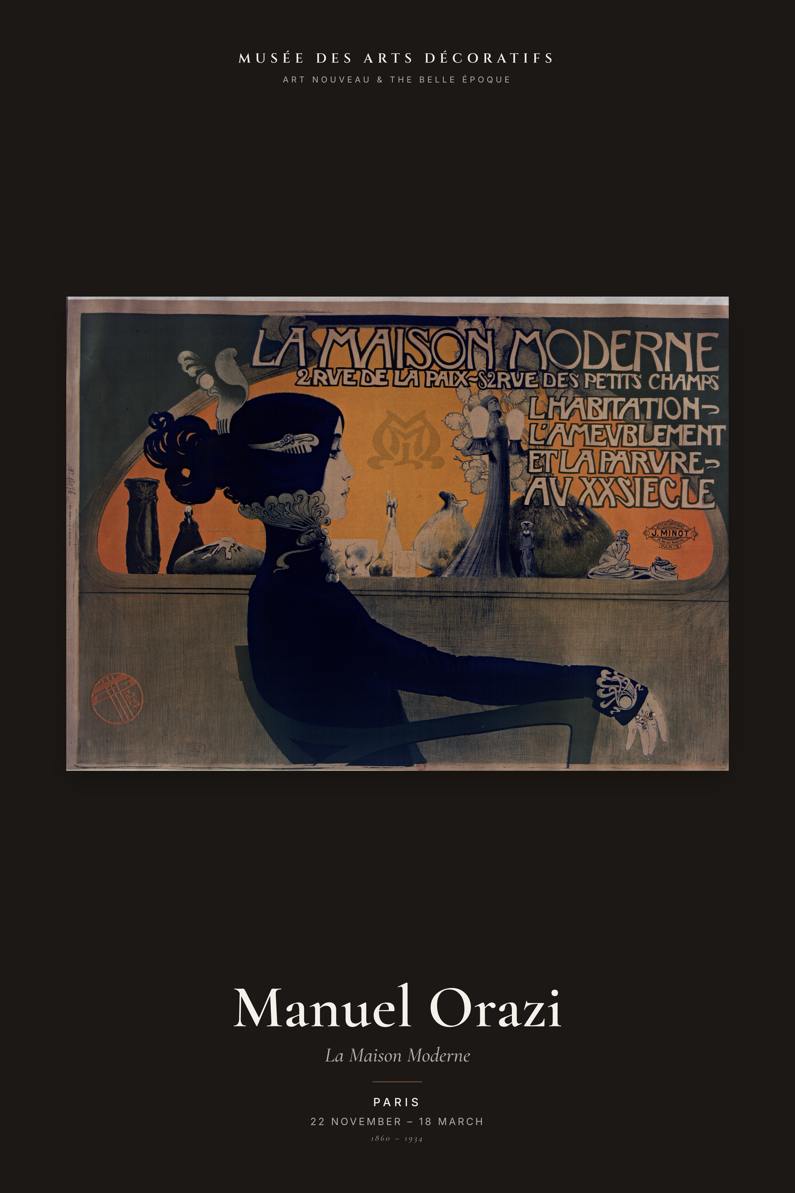 La Maison Moderne — Exhibition Poster