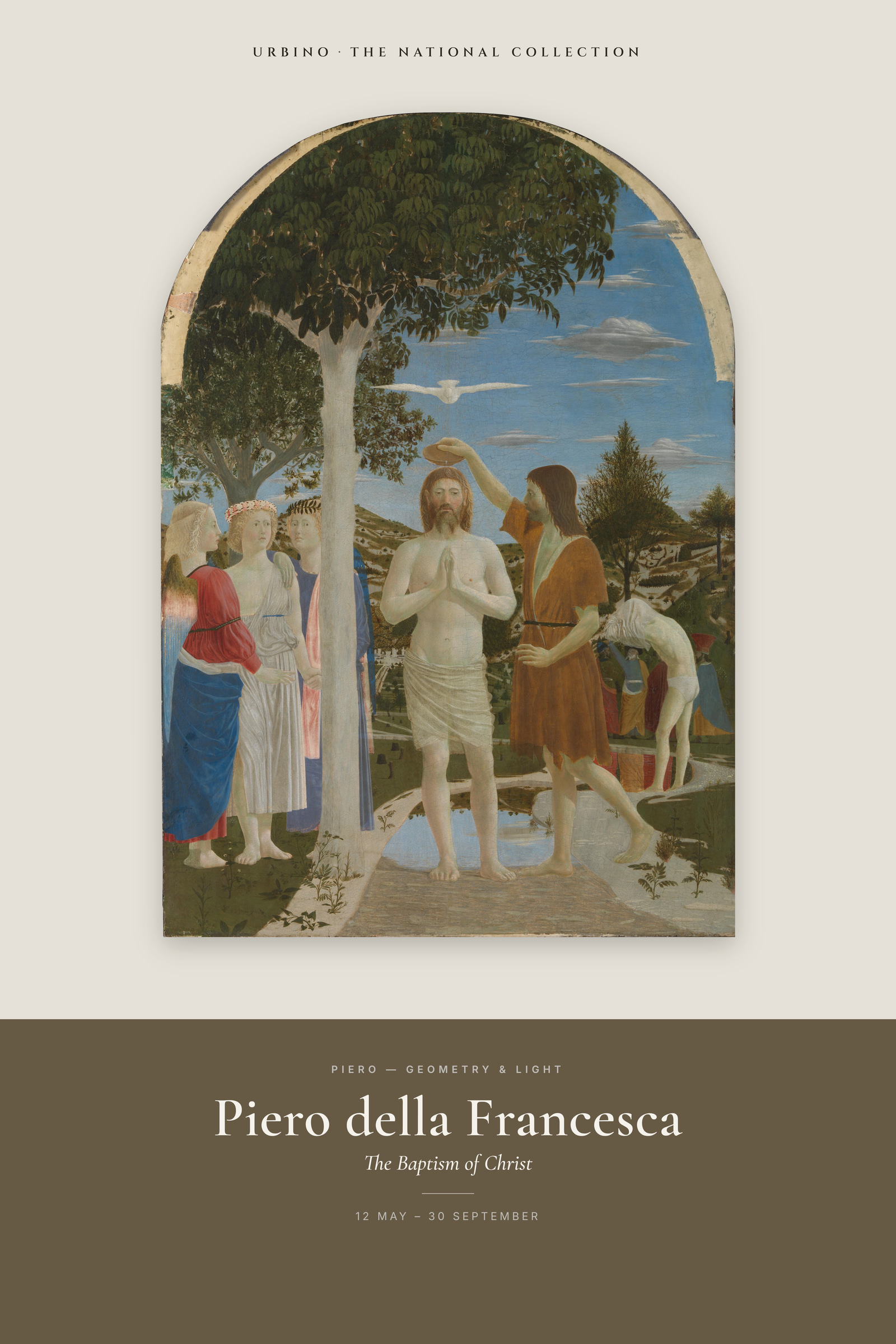 The Baptism of Christ — Exhibition Poster