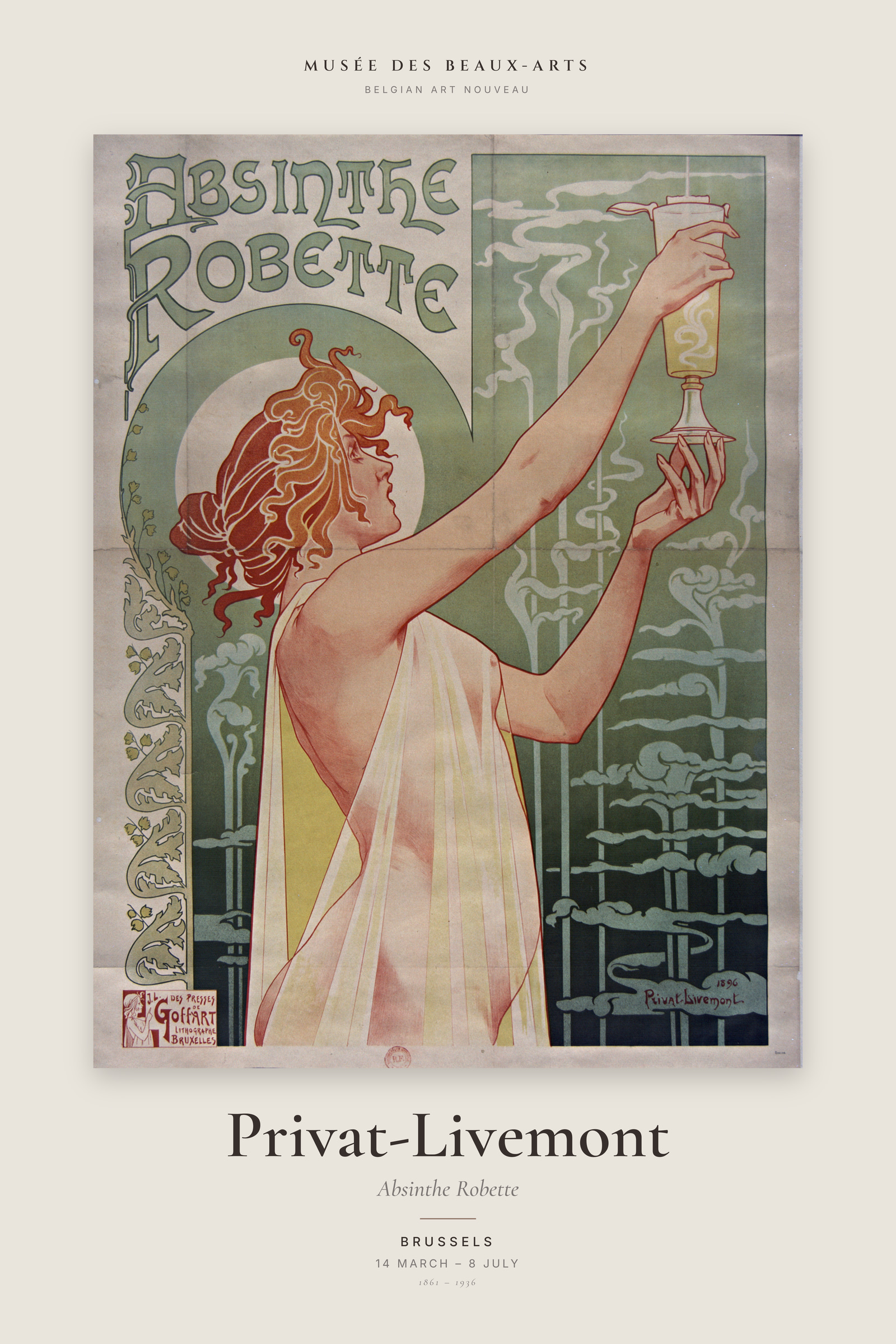 Absinthe Robette — Exhibition Poster