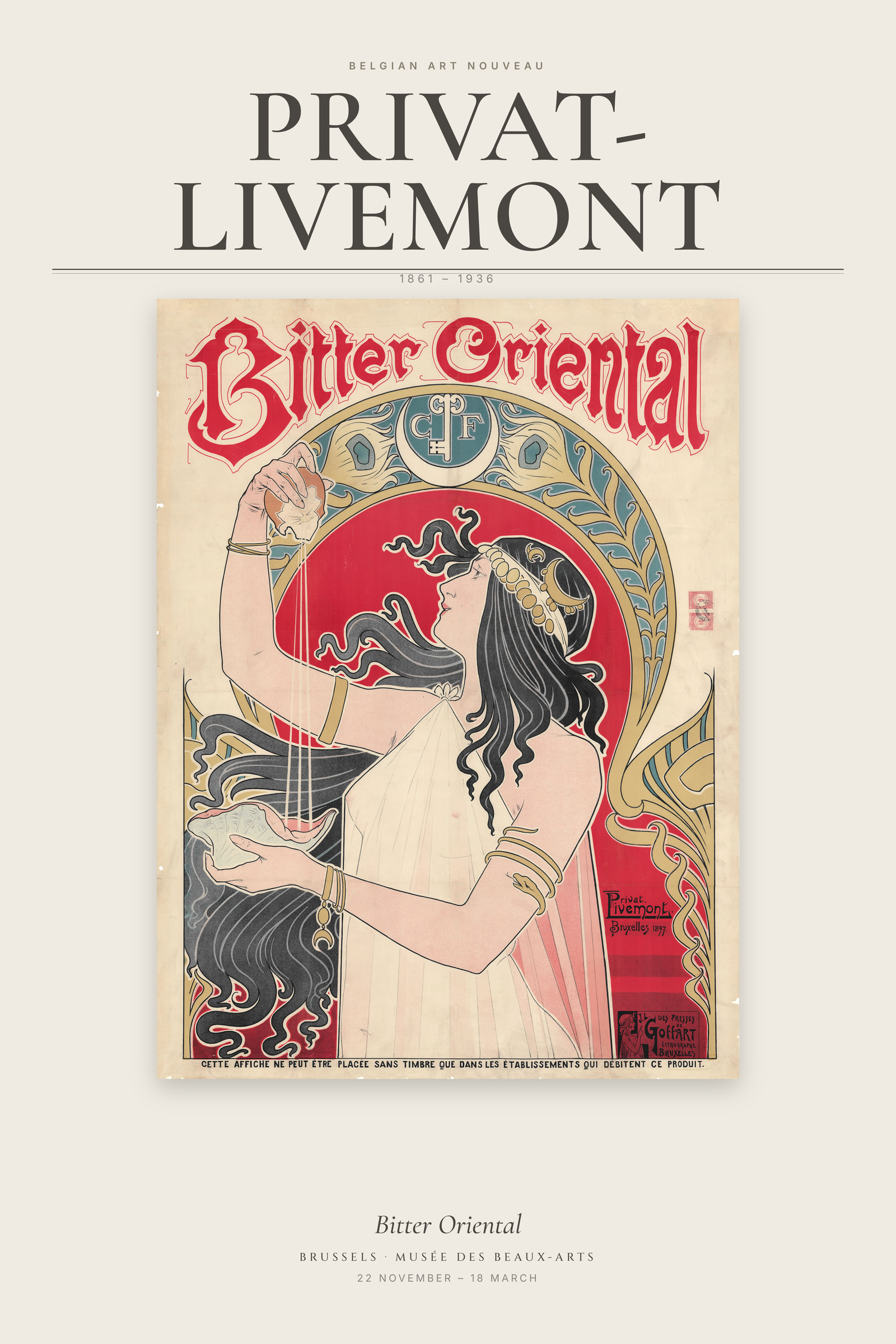 Bitter Oriental — Exhibition Poster