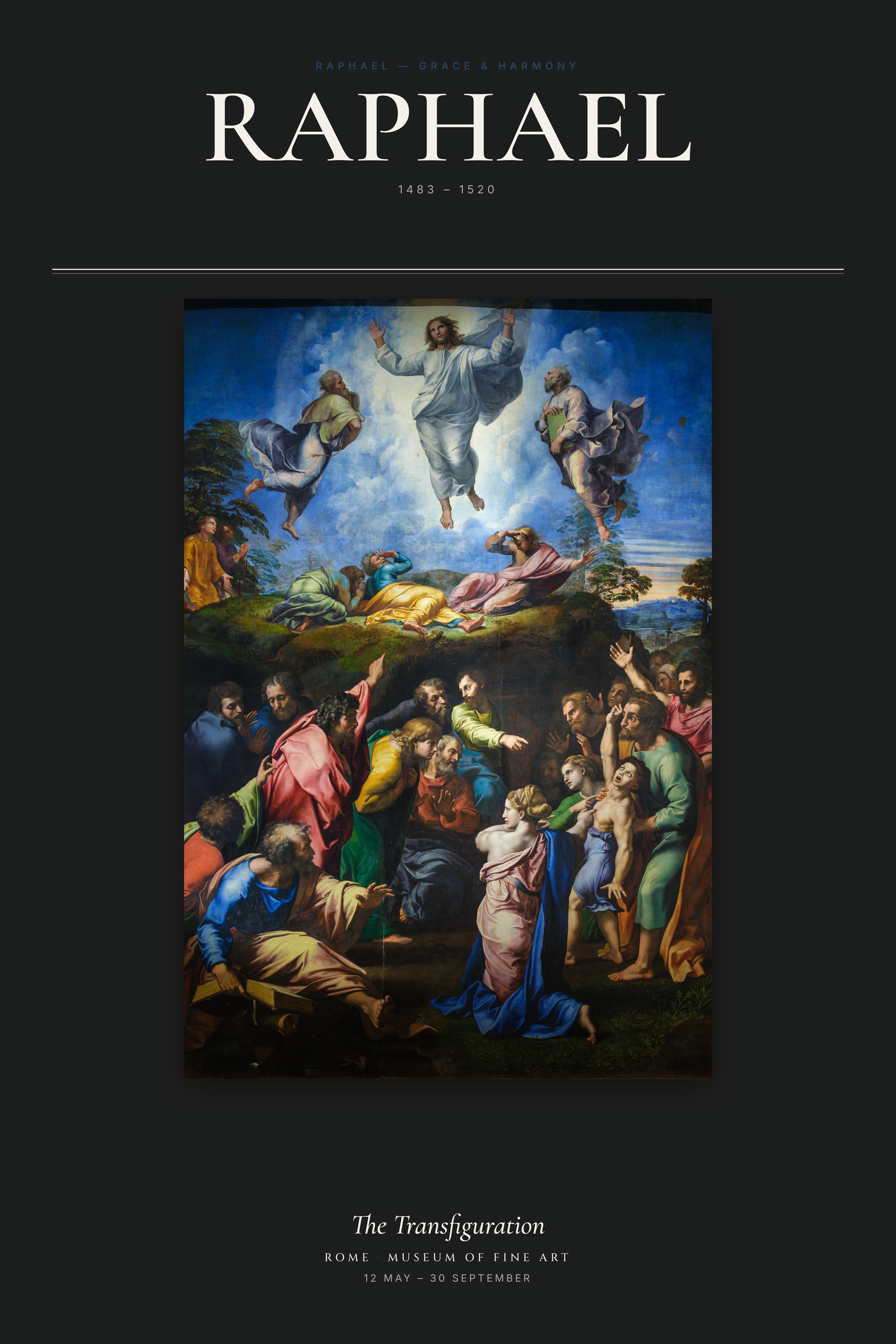 The Transfiguration — Exhibition Poster