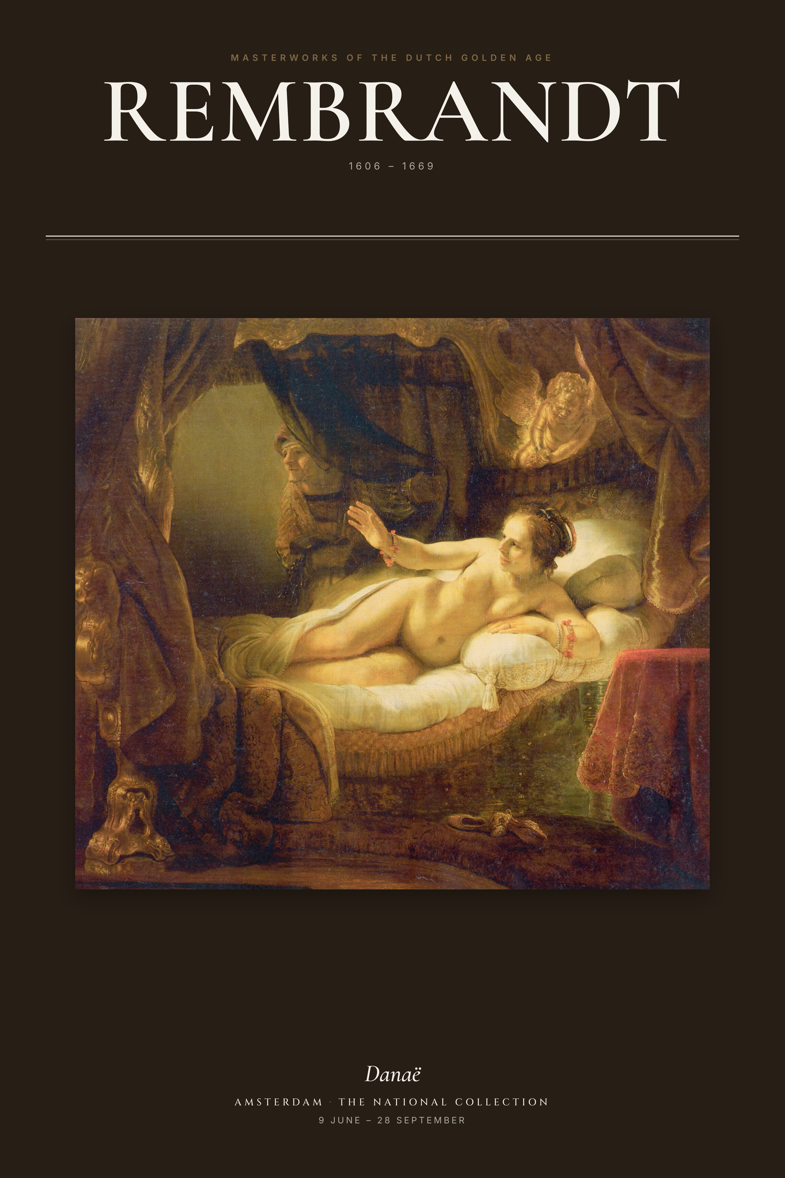 Danaë — Exhibition Poster