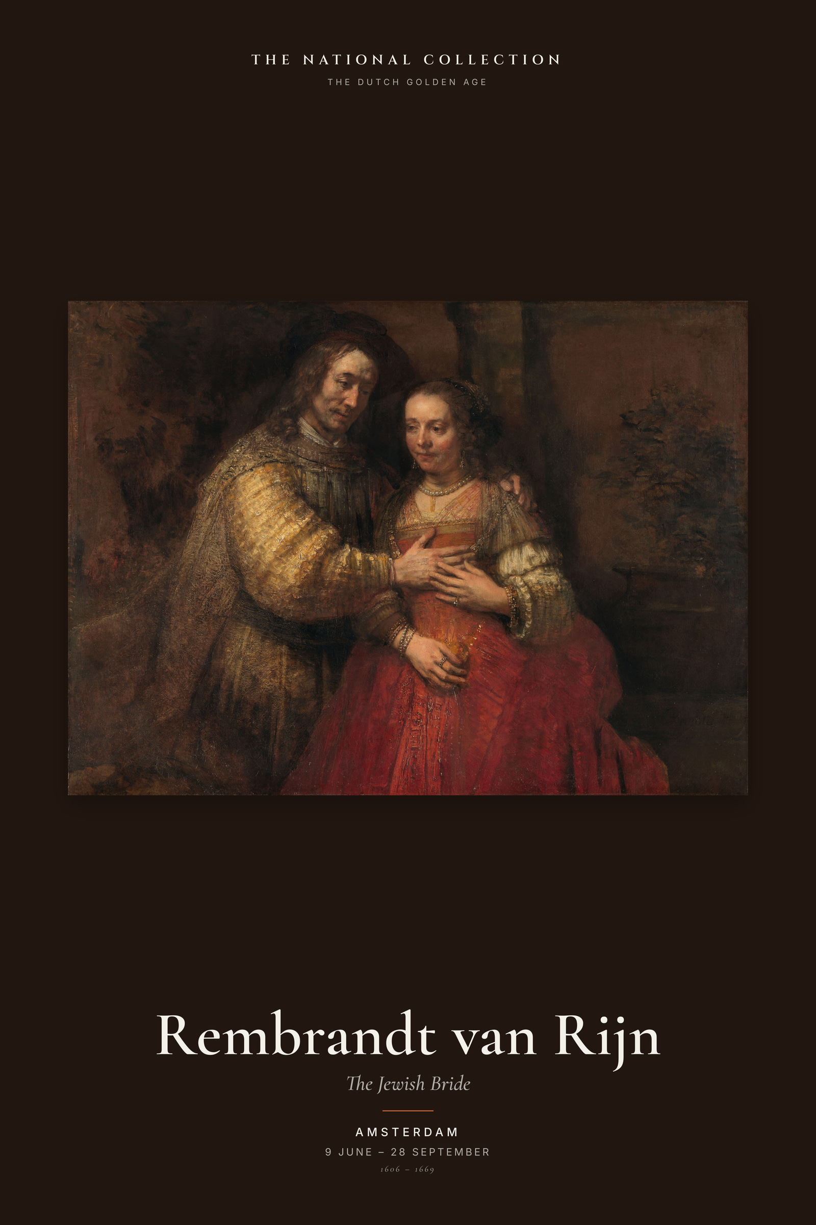 The Jewish Bride — Exhibition Poster
