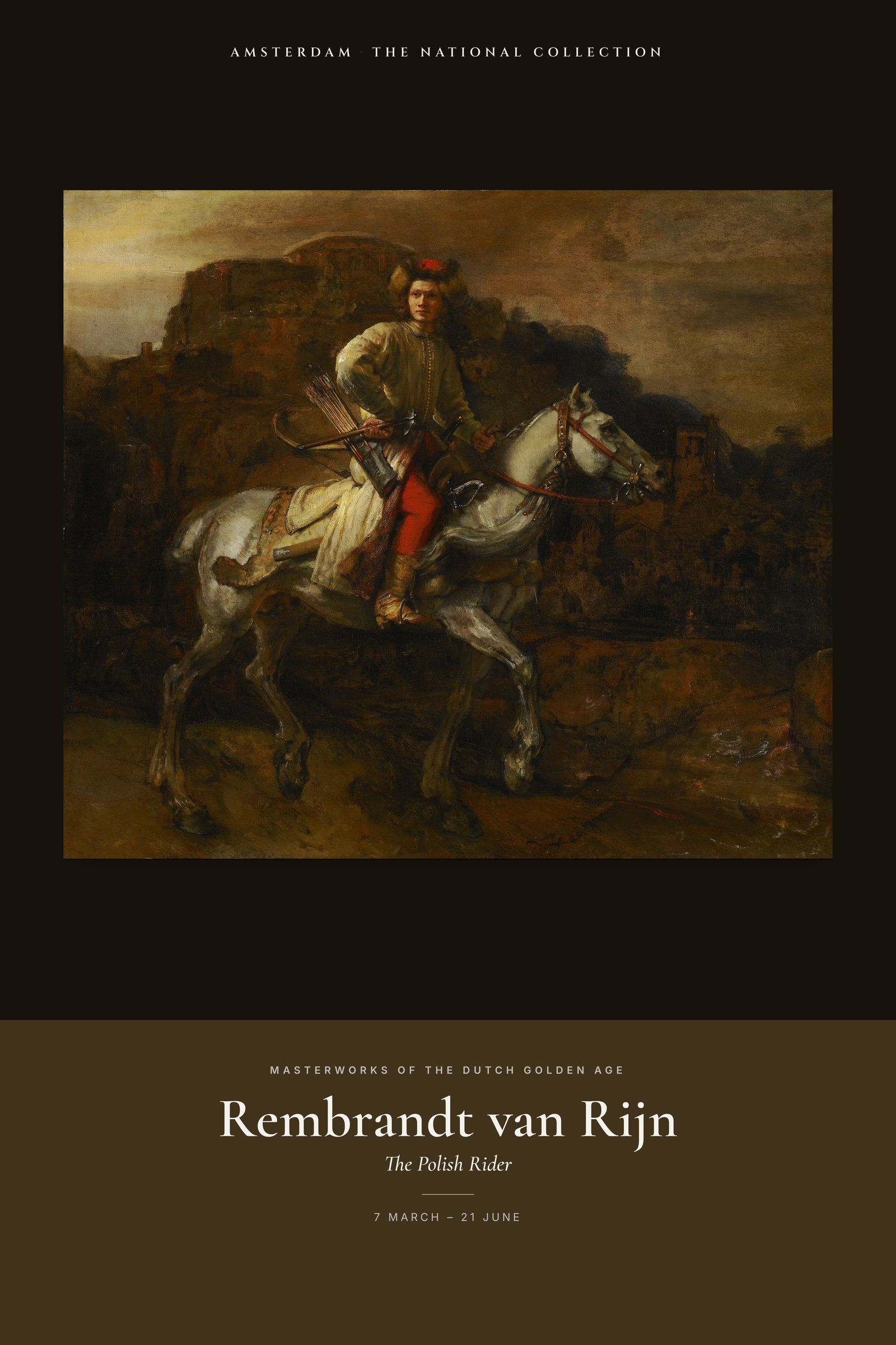 The Polish Rider — Exhibition Poster