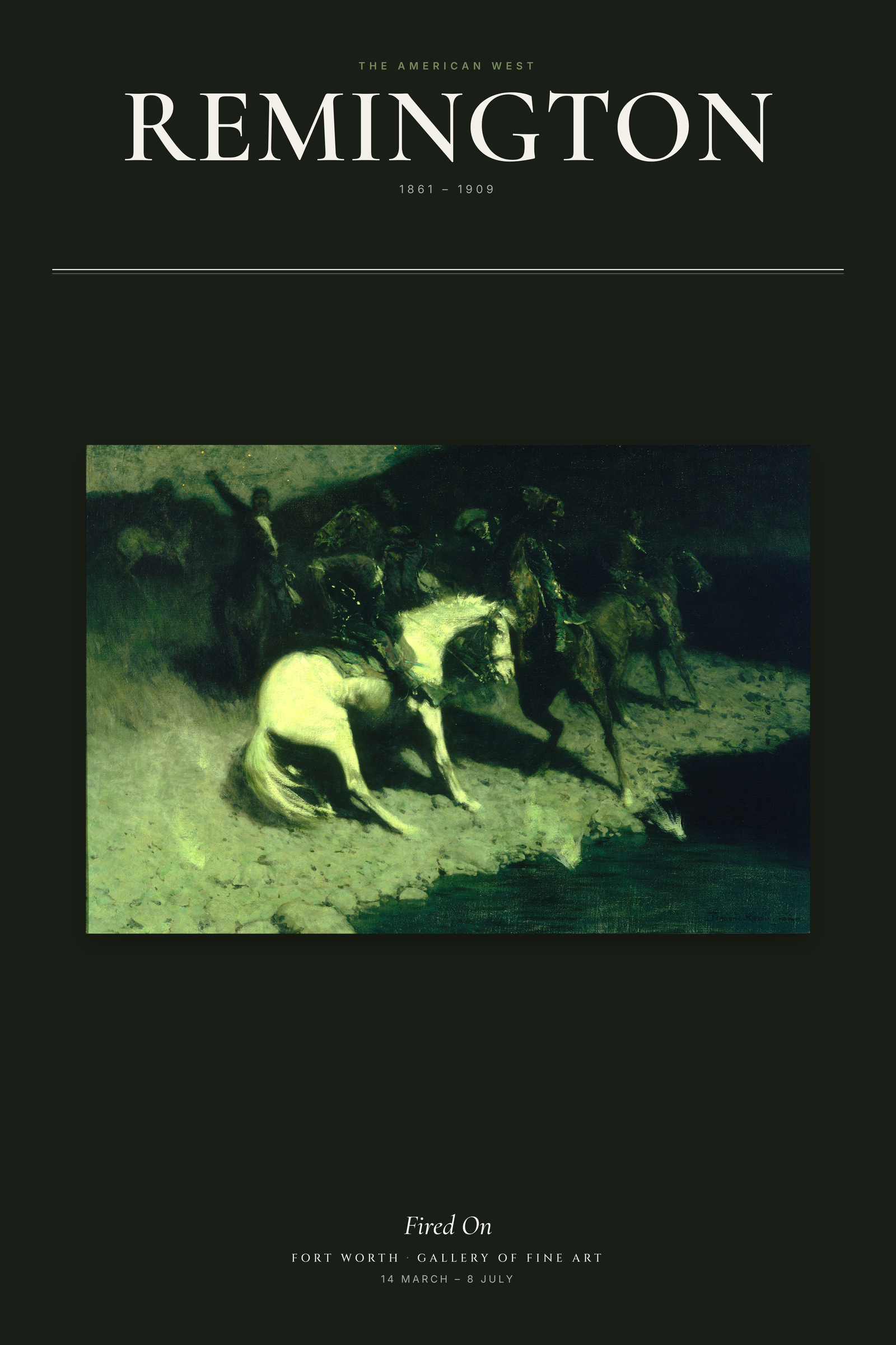 Fired On — Exhibition Poster