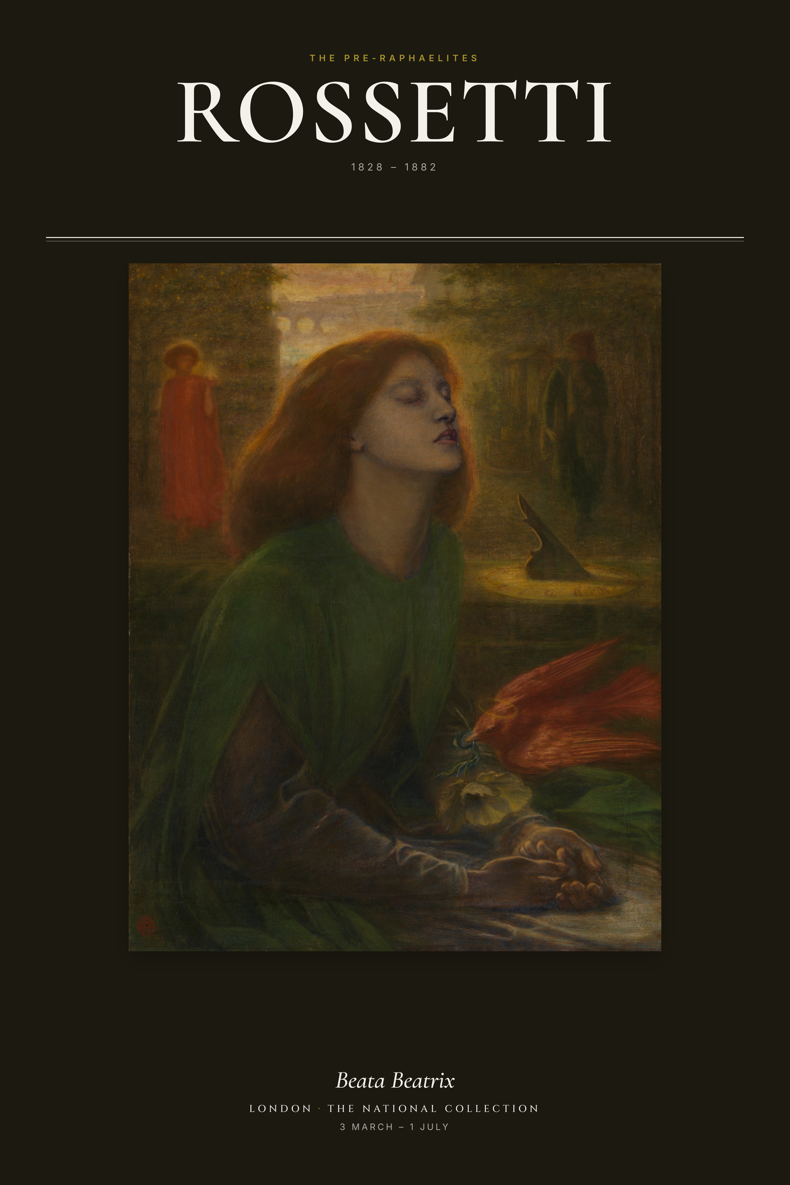 Beata Beatrix — Exhibition Poster
