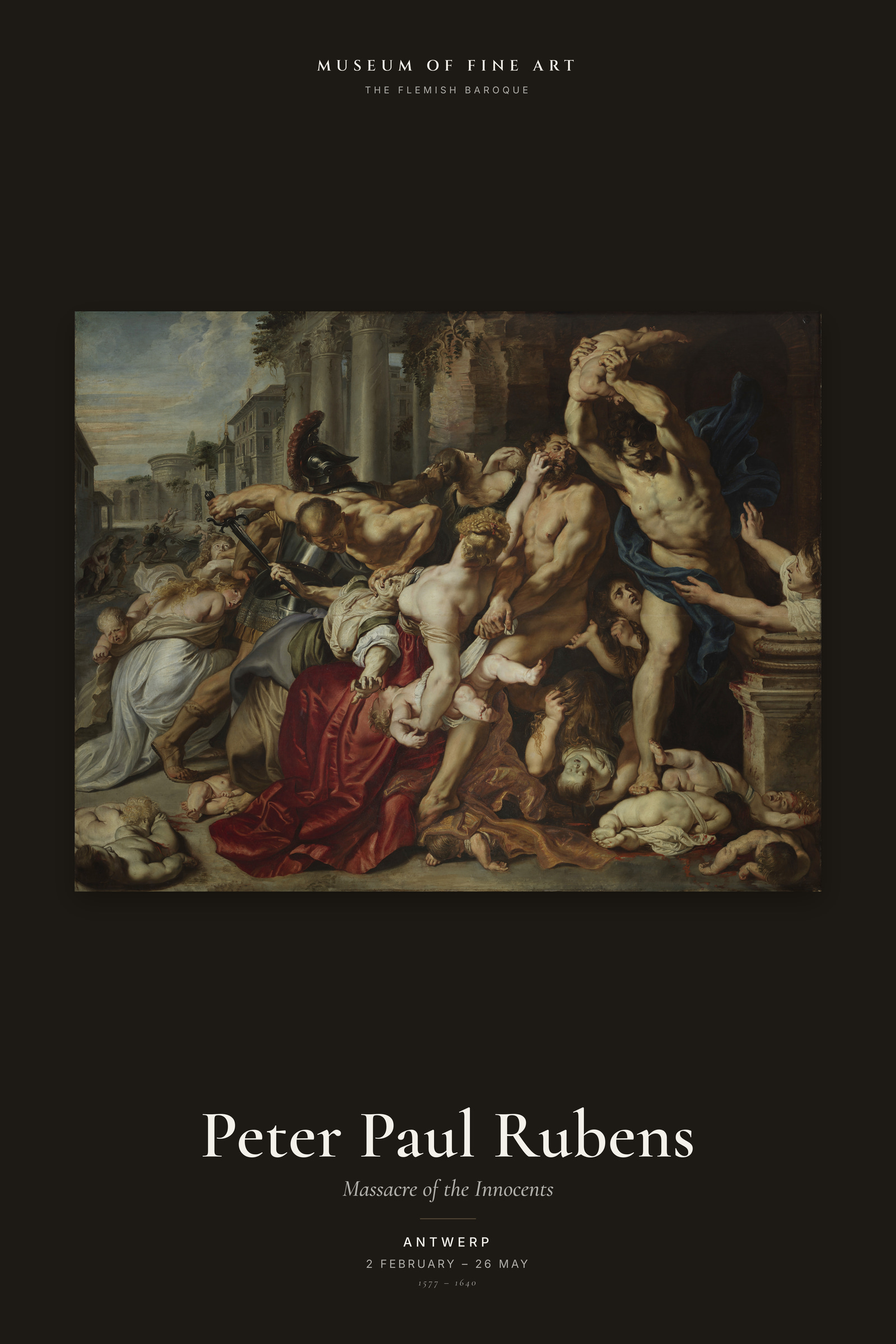 Massacre of the Innocents — Exhibition Poster