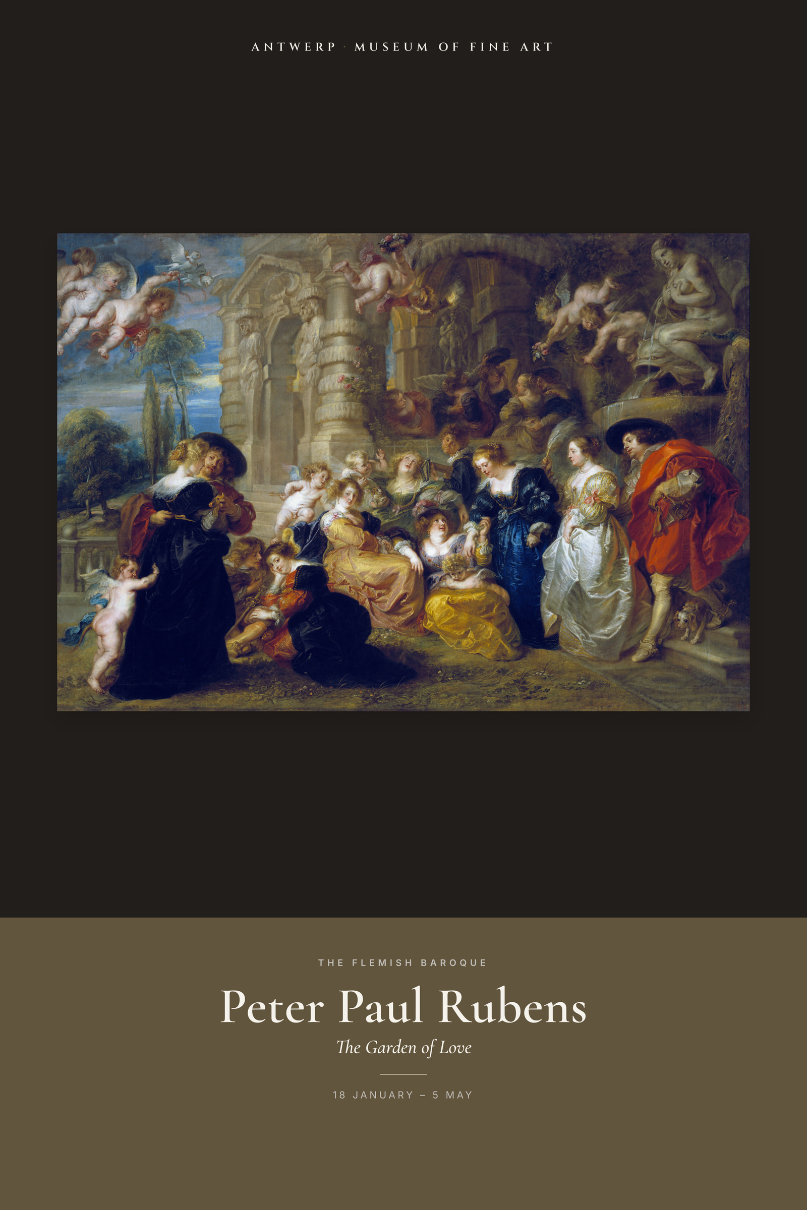 The Garden of Love — Exhibition Poster