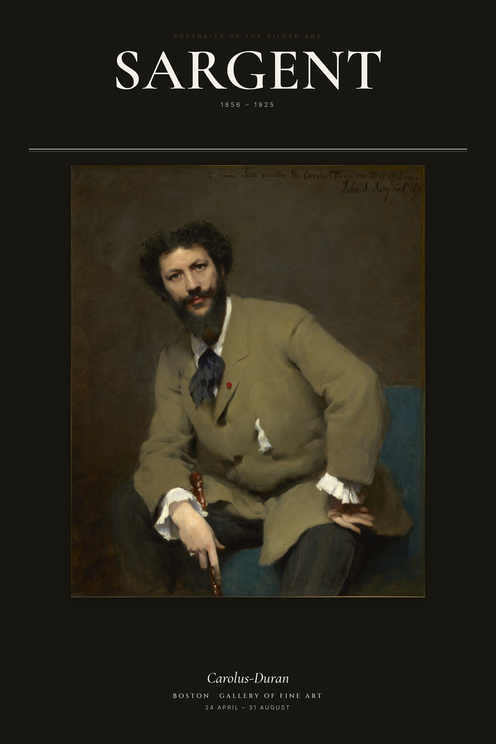 Carolus-Duran — Exhibition Poster