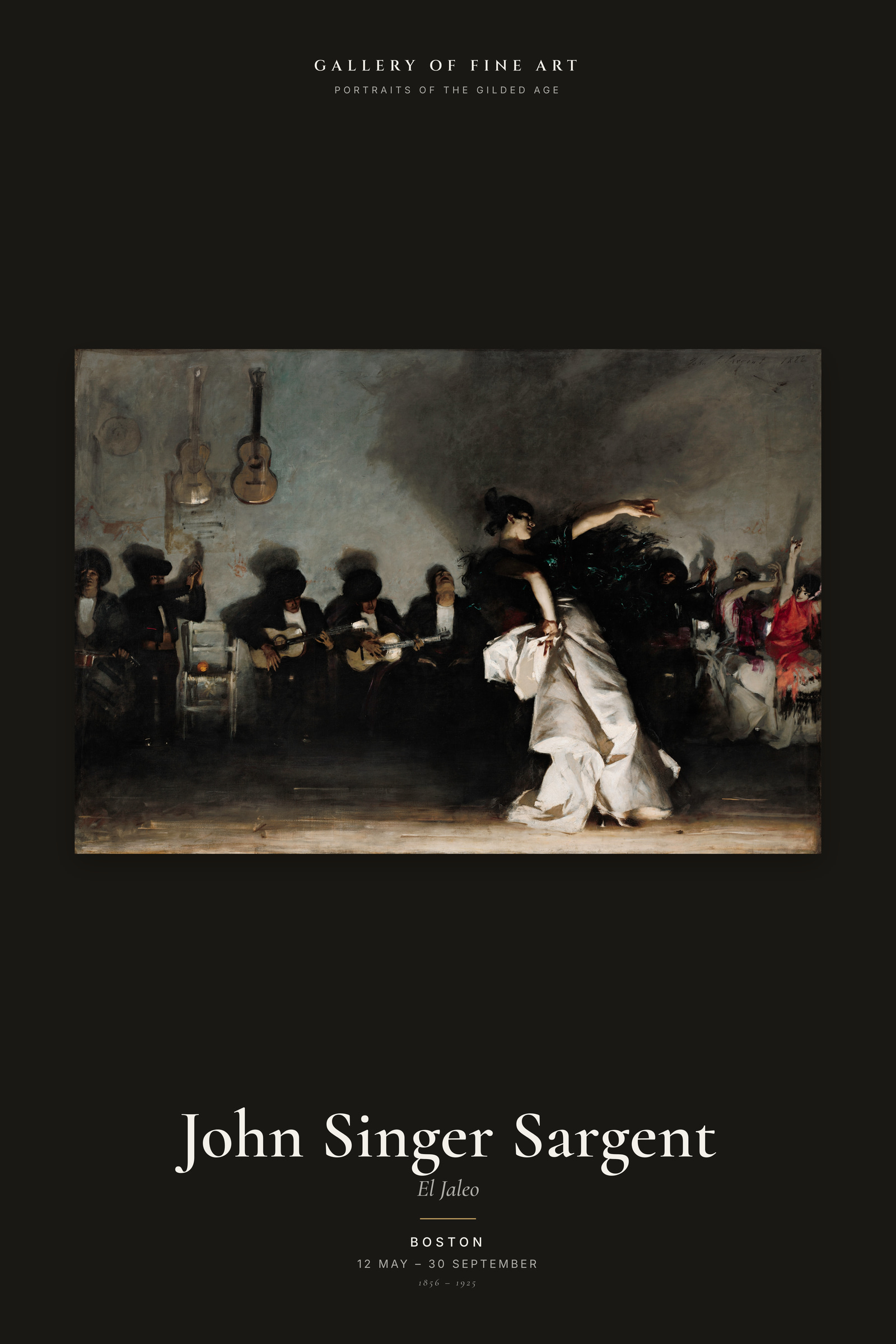 El Jaleo — Exhibition Poster