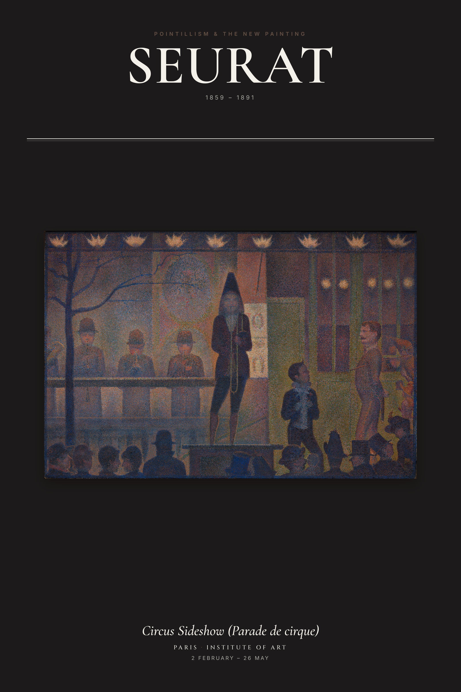 Circus Sideshow (Parade de cirque) — Exhibition Poster