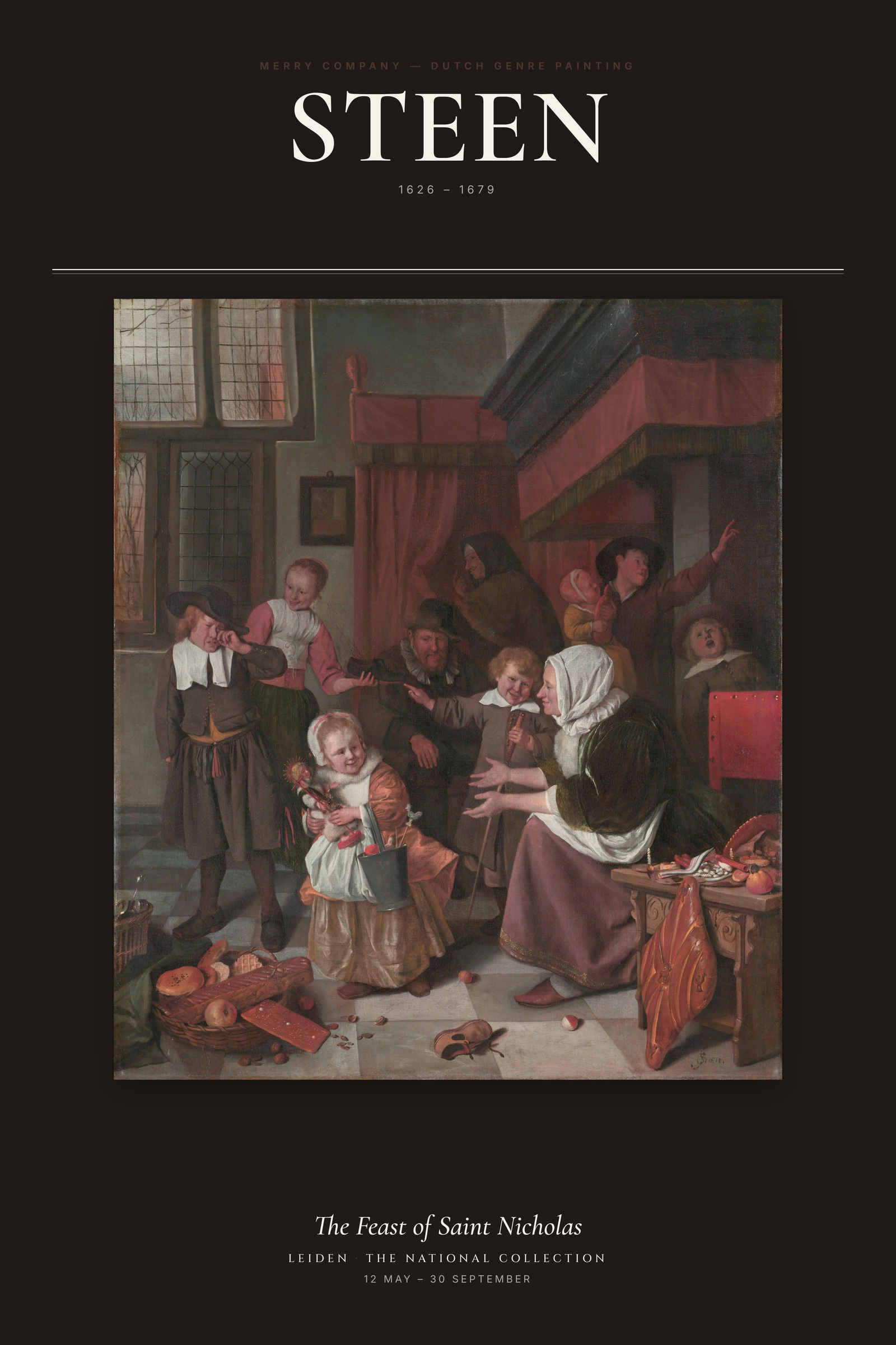 The Feast of Saint Nicholas — Exhibition Poster
